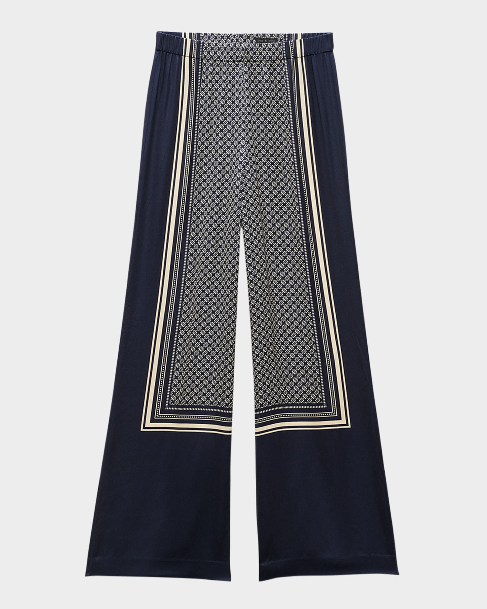 Olive Printed Pull-On Pants 0