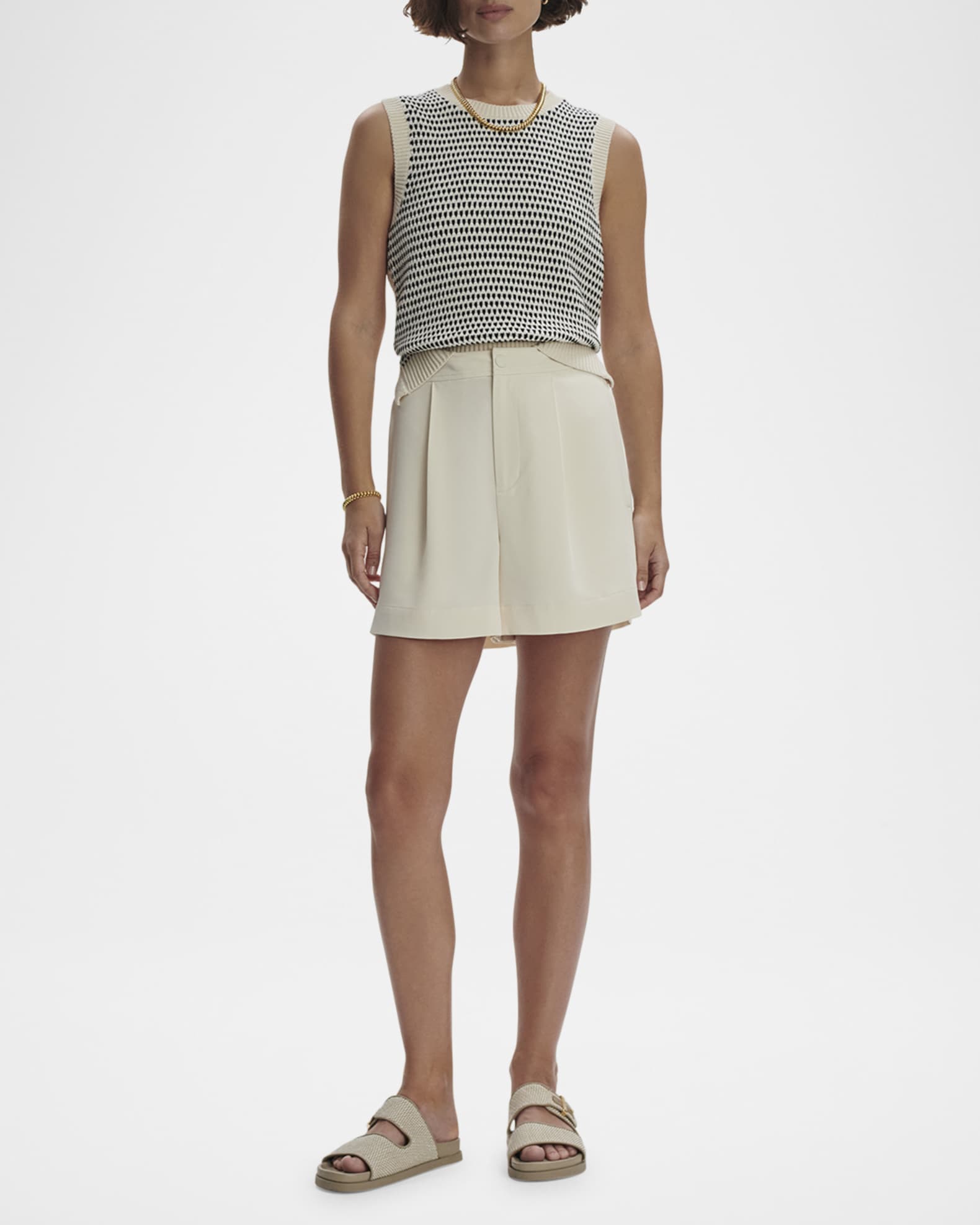 Mariya Easy Pleat Shorts 1
