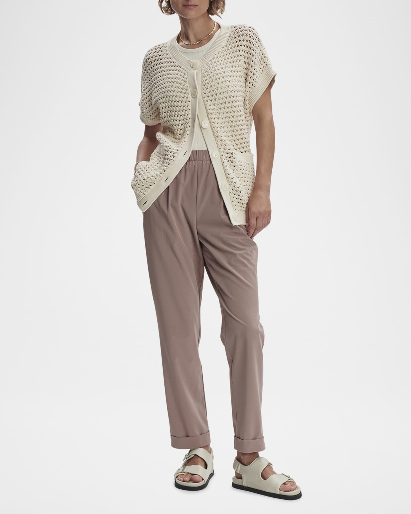 Sidra Oversized Knit Vest 1