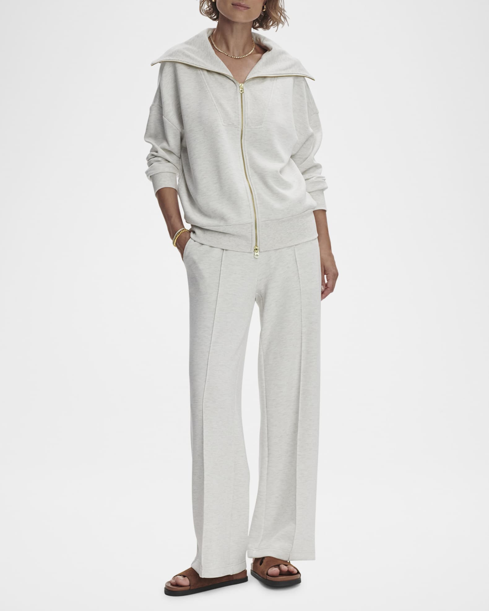 Halley Zip-Front Sweatshirt 1