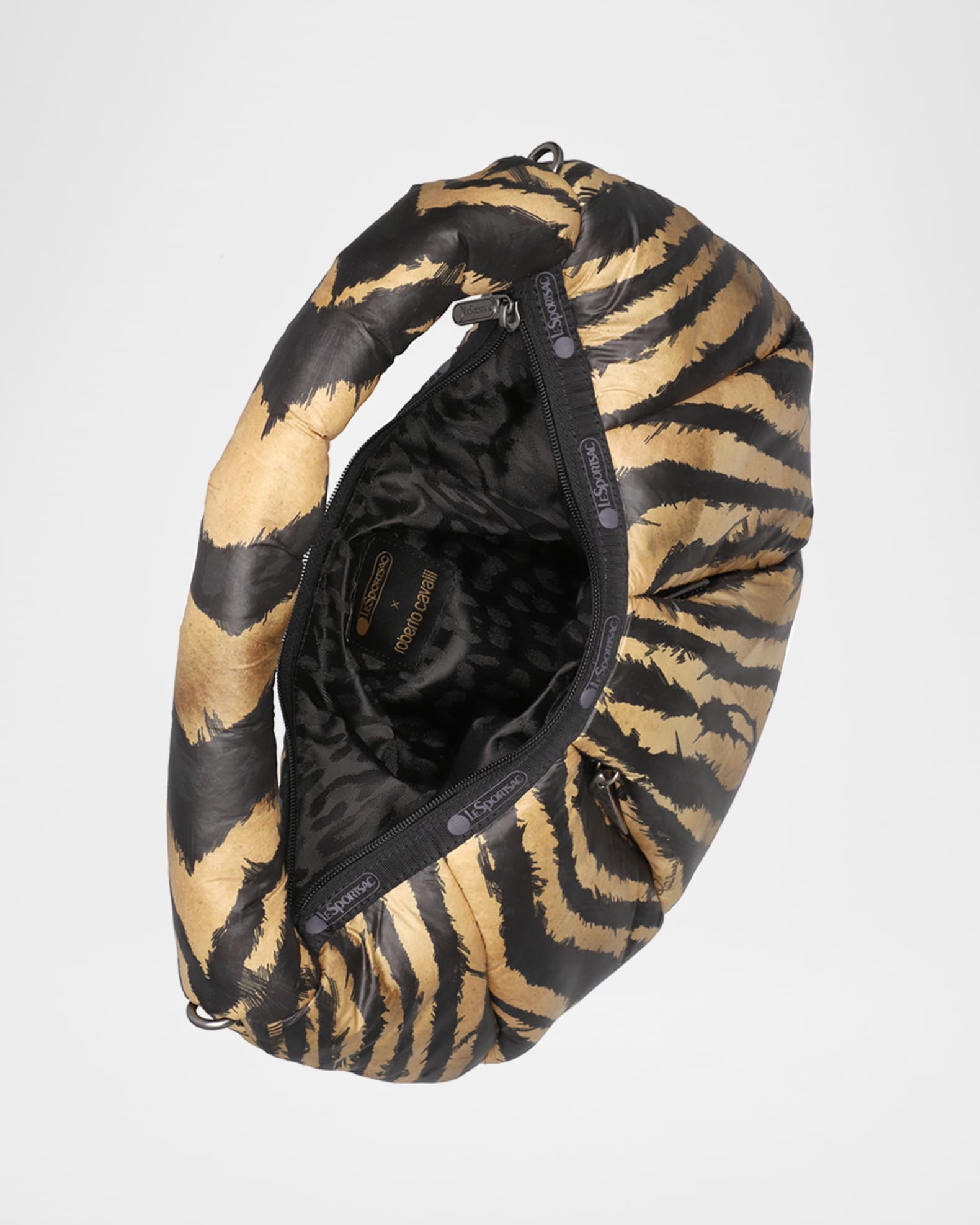 Lesportsac x Robert Cavalli Venezia Small Zebra-Print Top-Handle