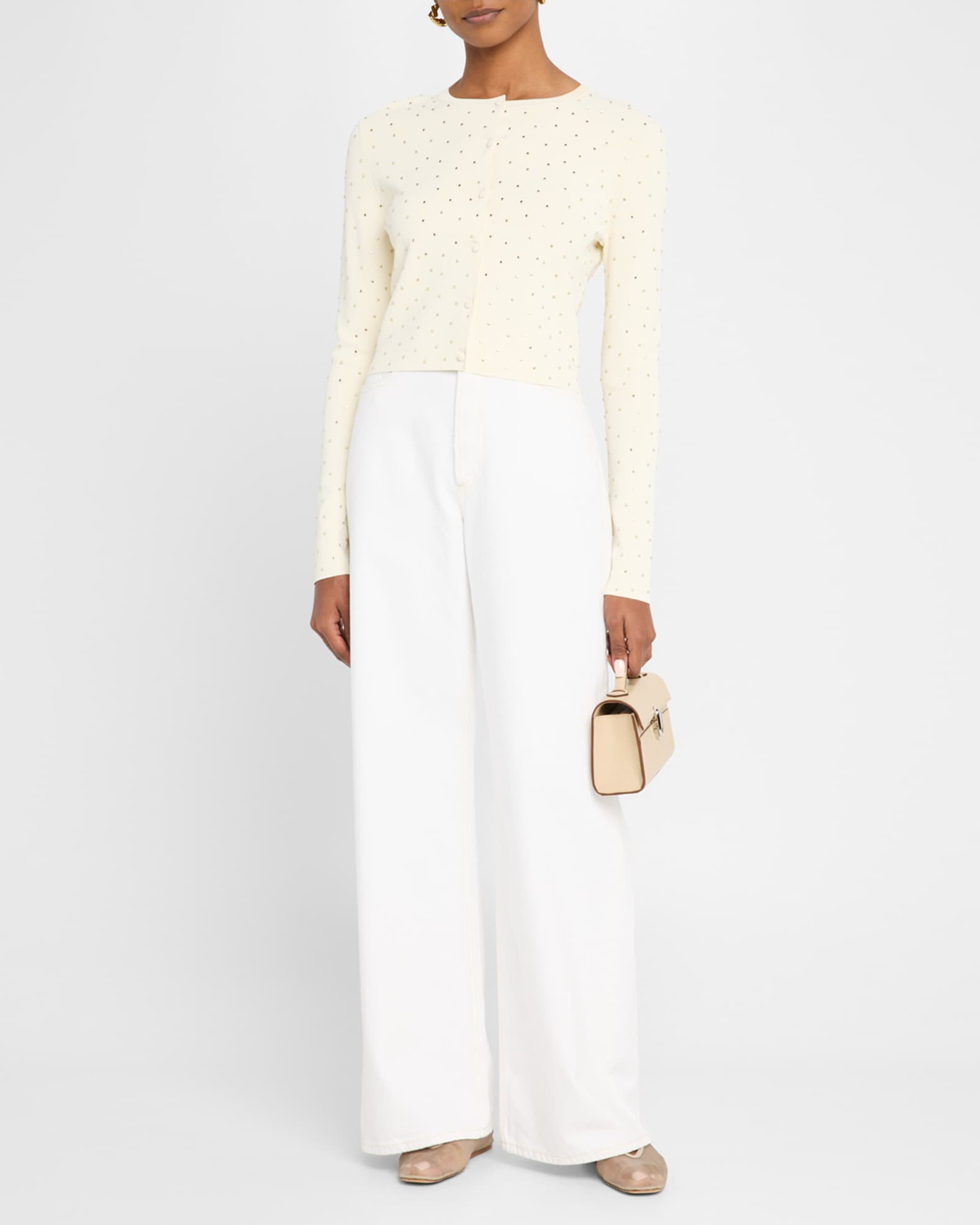 Dame High-Rise Wide-Leg Jeans 1
