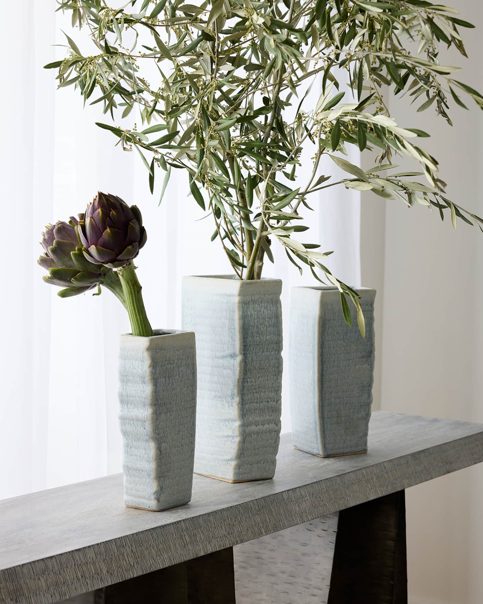 Fisher Vases, Set of 3 1