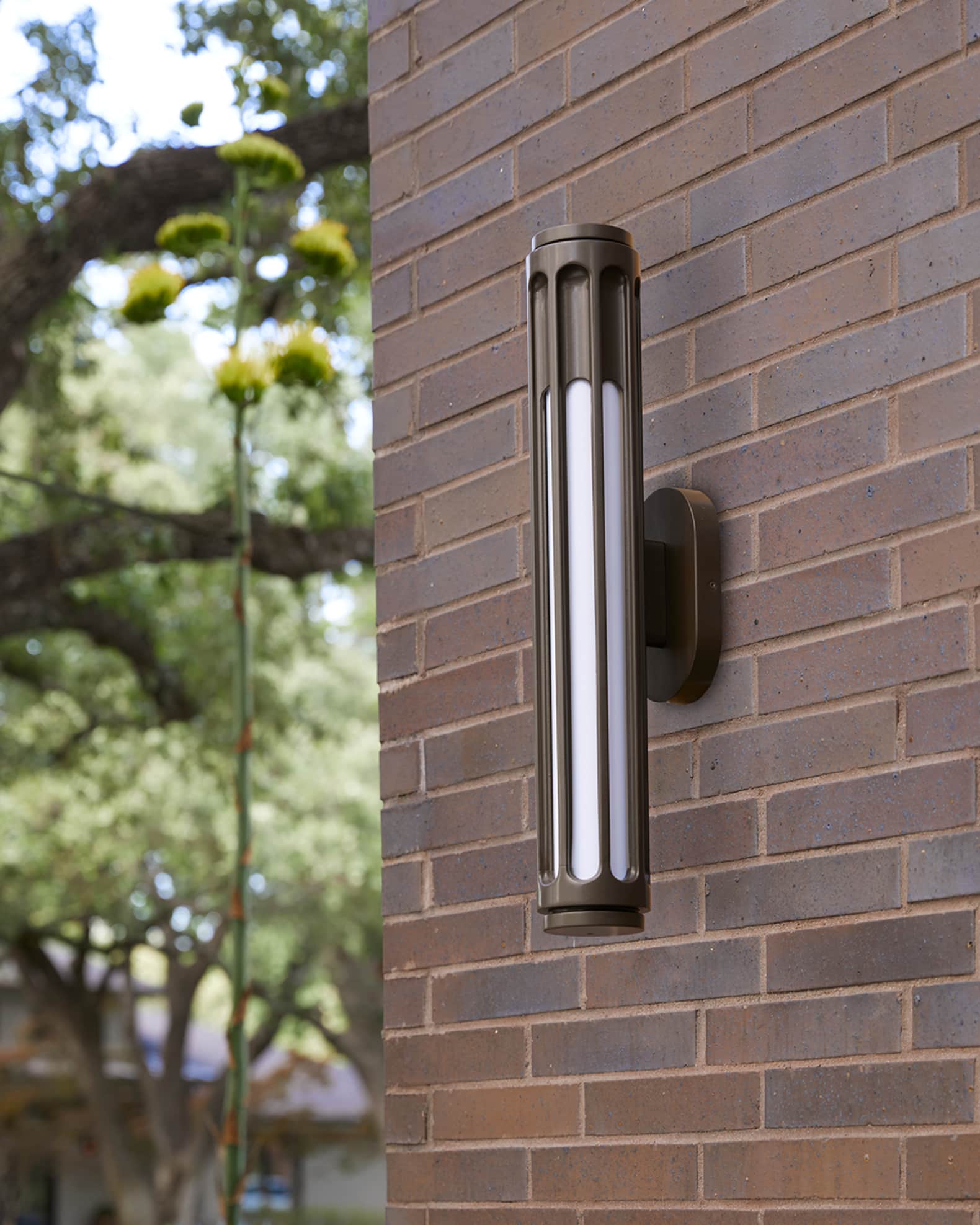 Inset 25.5" Outdoor Sconce 1