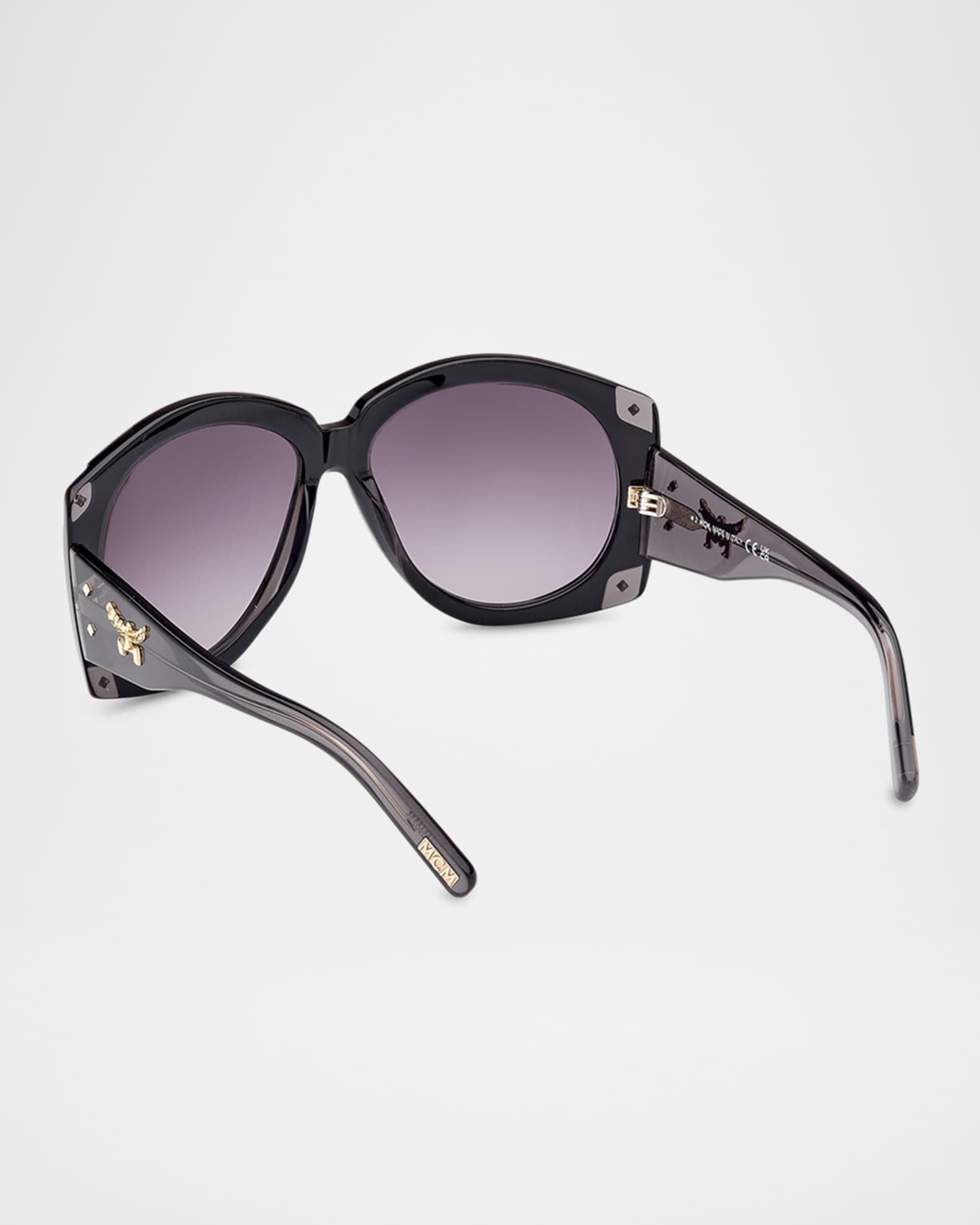Acetate Round Sunglasses 1