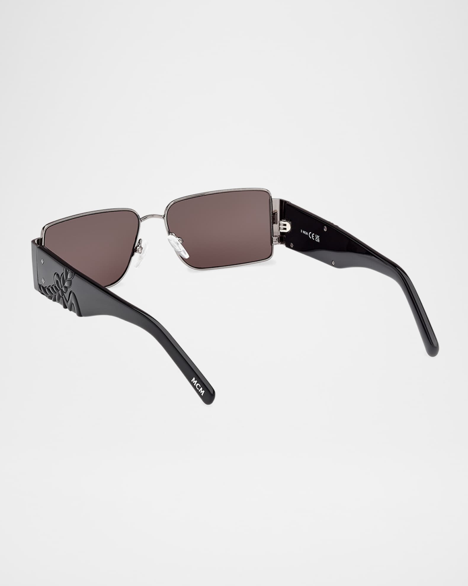 Rectangle Metal and Plastic Sunglasses 1
