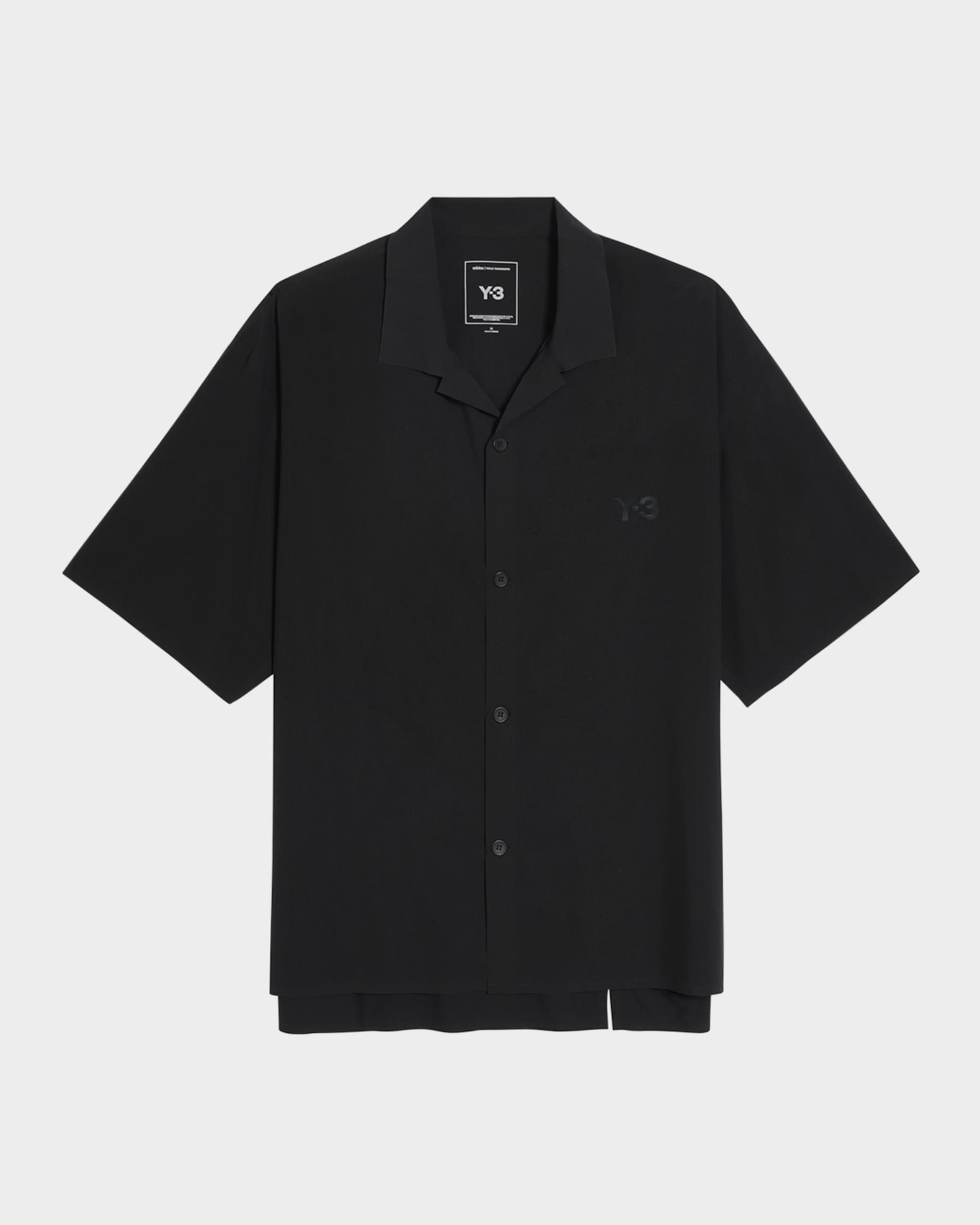 Men's Lightweight Slashed Camp Shirt 0