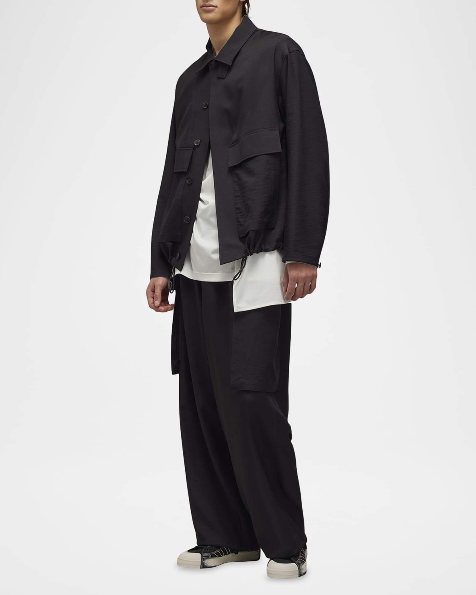 Men's Solid Coach Jacket 1
