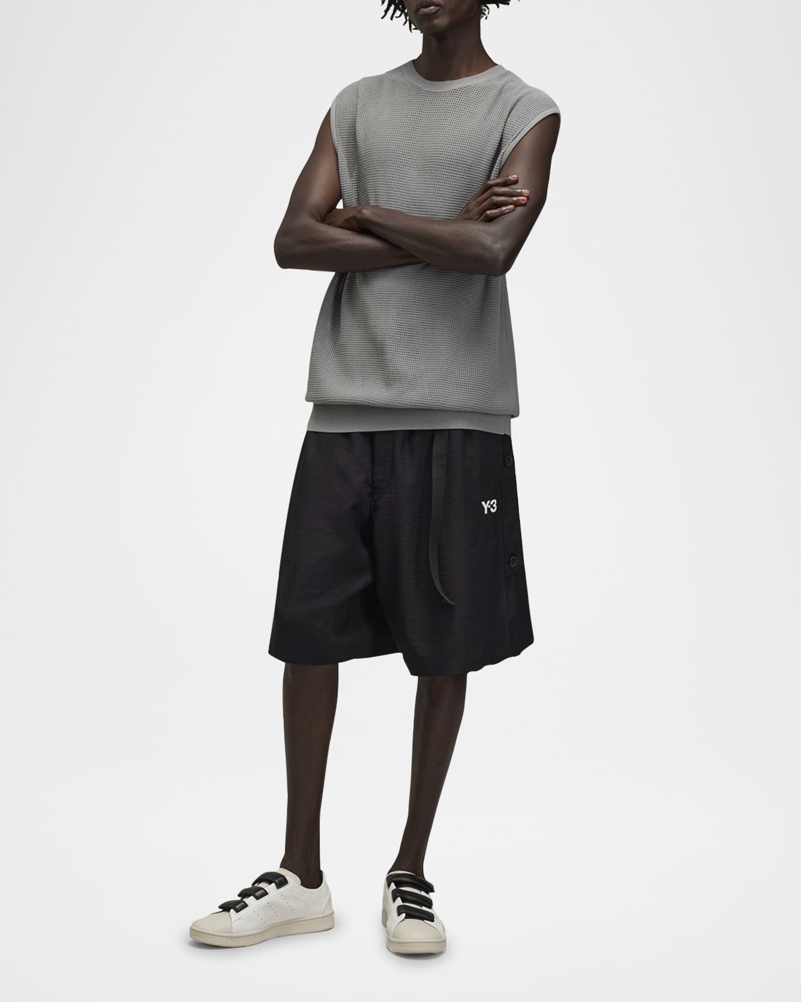 Men's Hidden 3-Stripes Track Shorts 1