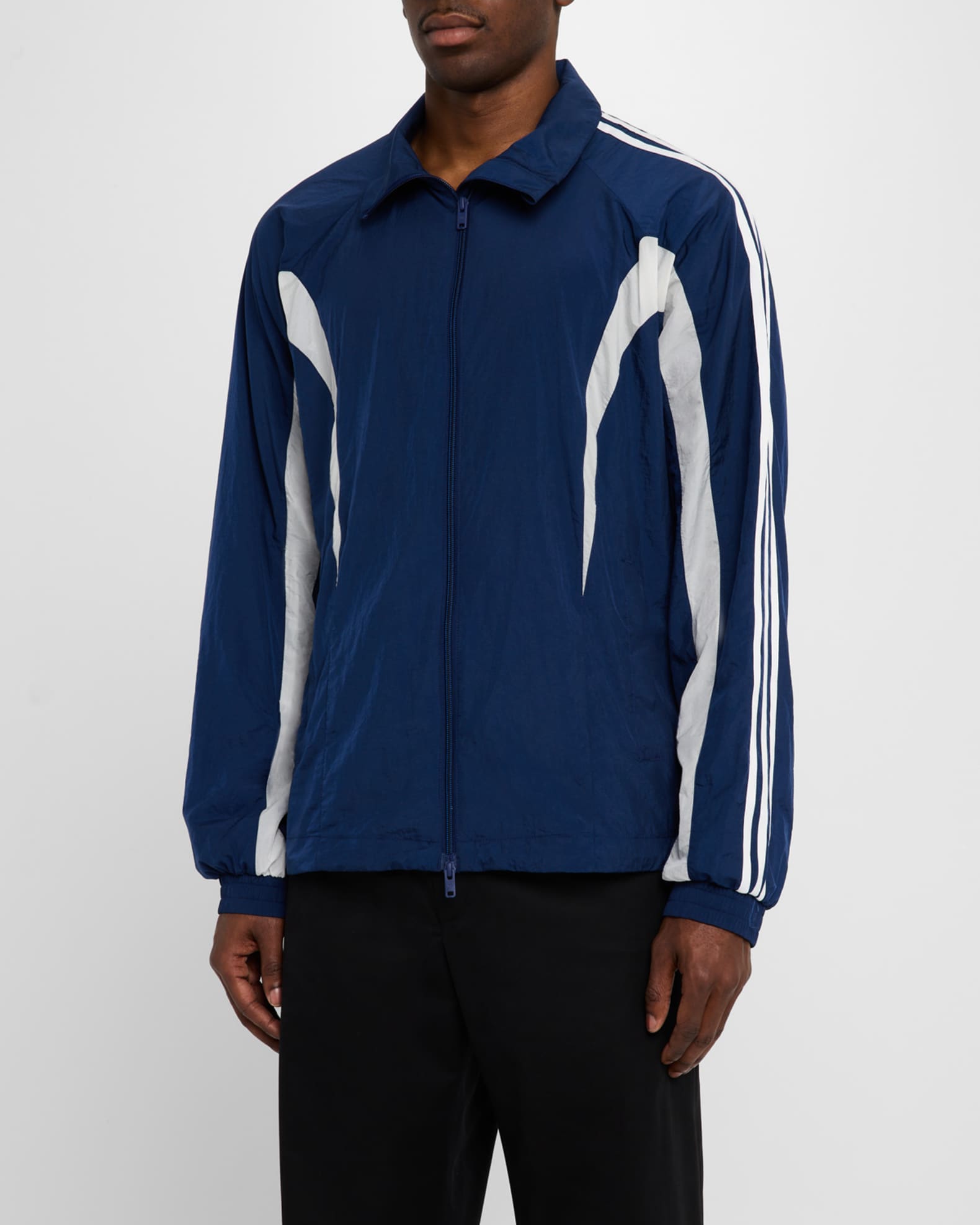 Y-3 Men's Bicolor Track Jacket | Neiman Marcus