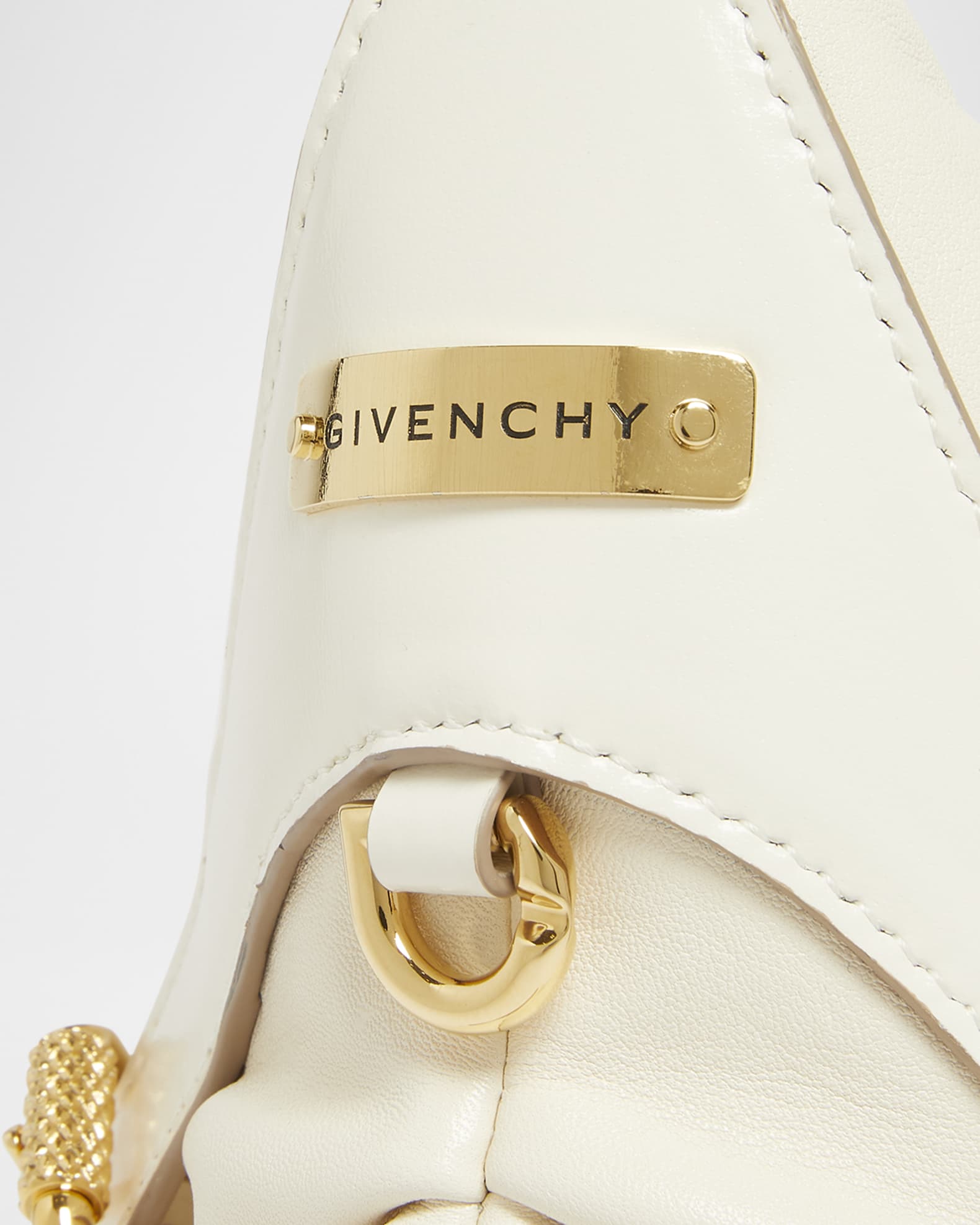 ショルダーバッグ・ポシェット GIVENCHY SS25 VO YOU HARNESS SHOULDER BAG (BB512KB294 001) Givenchy Voyou Harness Shoulder Bag in Shiny Leather