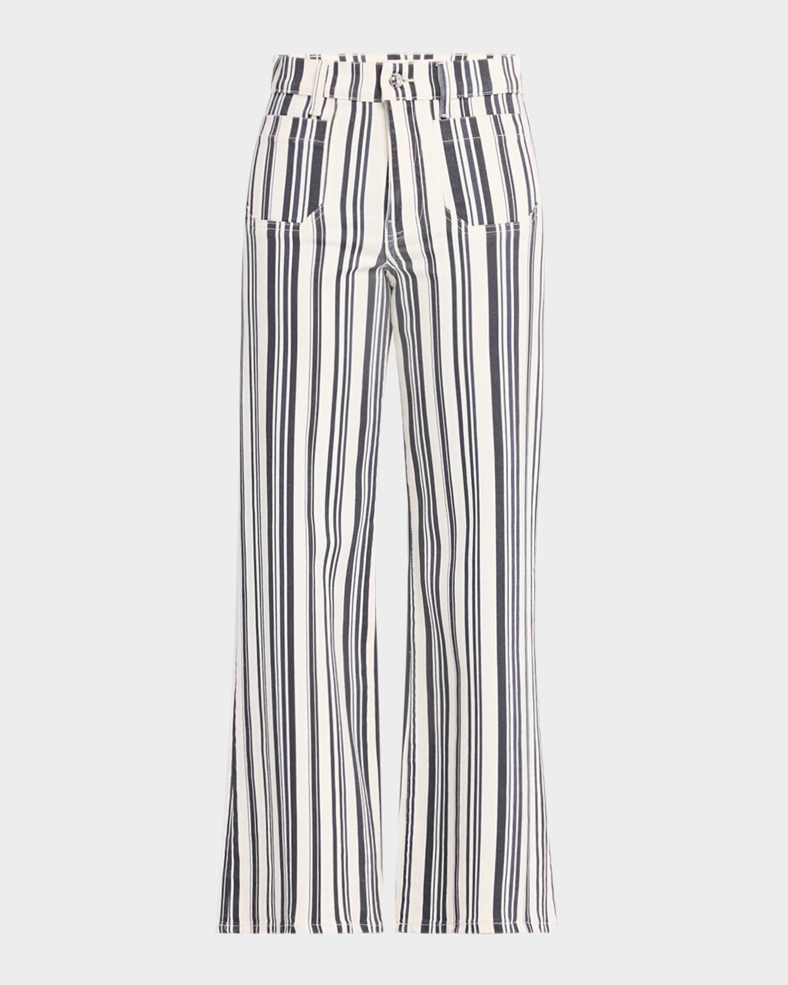 Le Slim Palazzo Modernist Pocket Jeans 0