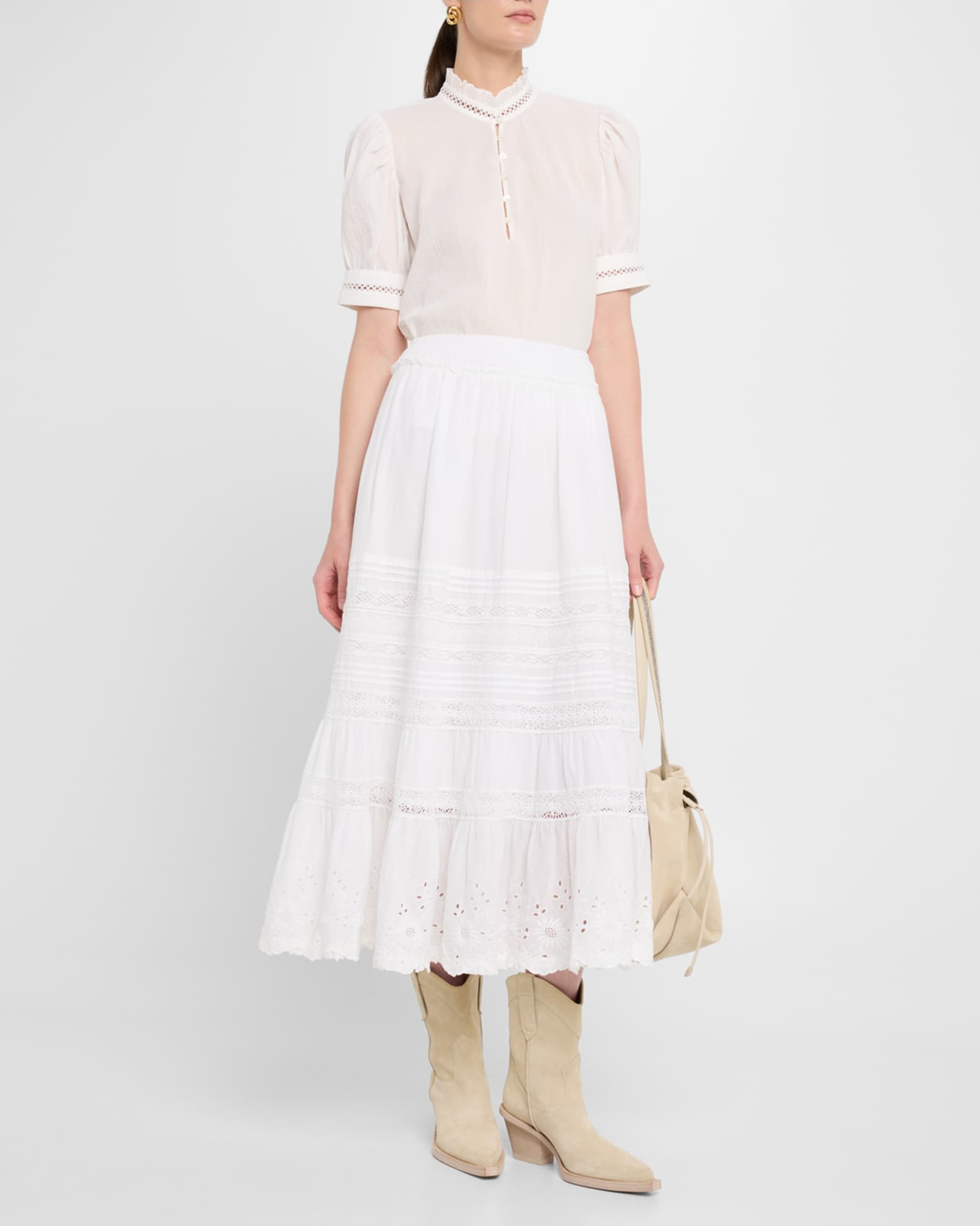 The Ruffle Collar Top 1