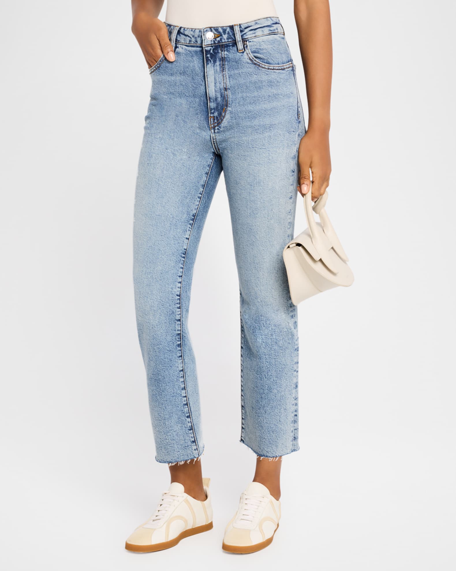 【送料&関税込】Frame The Ruler Jeans Frame The Ruler Straight-Leg Jeans | Saks Fifth Avenue
