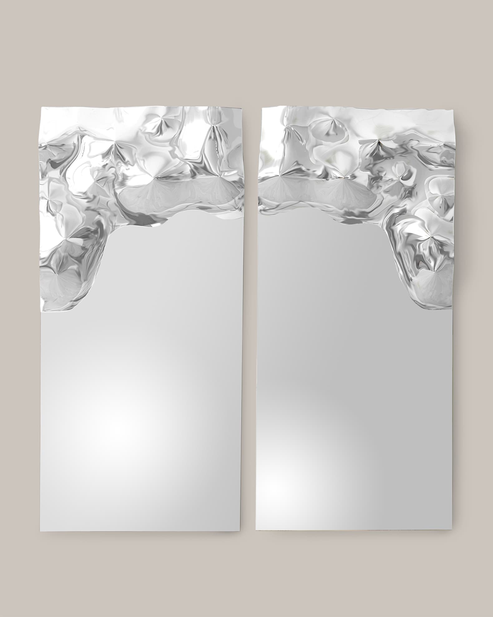 Asymetrical Ripple Mirror Collection | Neiman Marcus