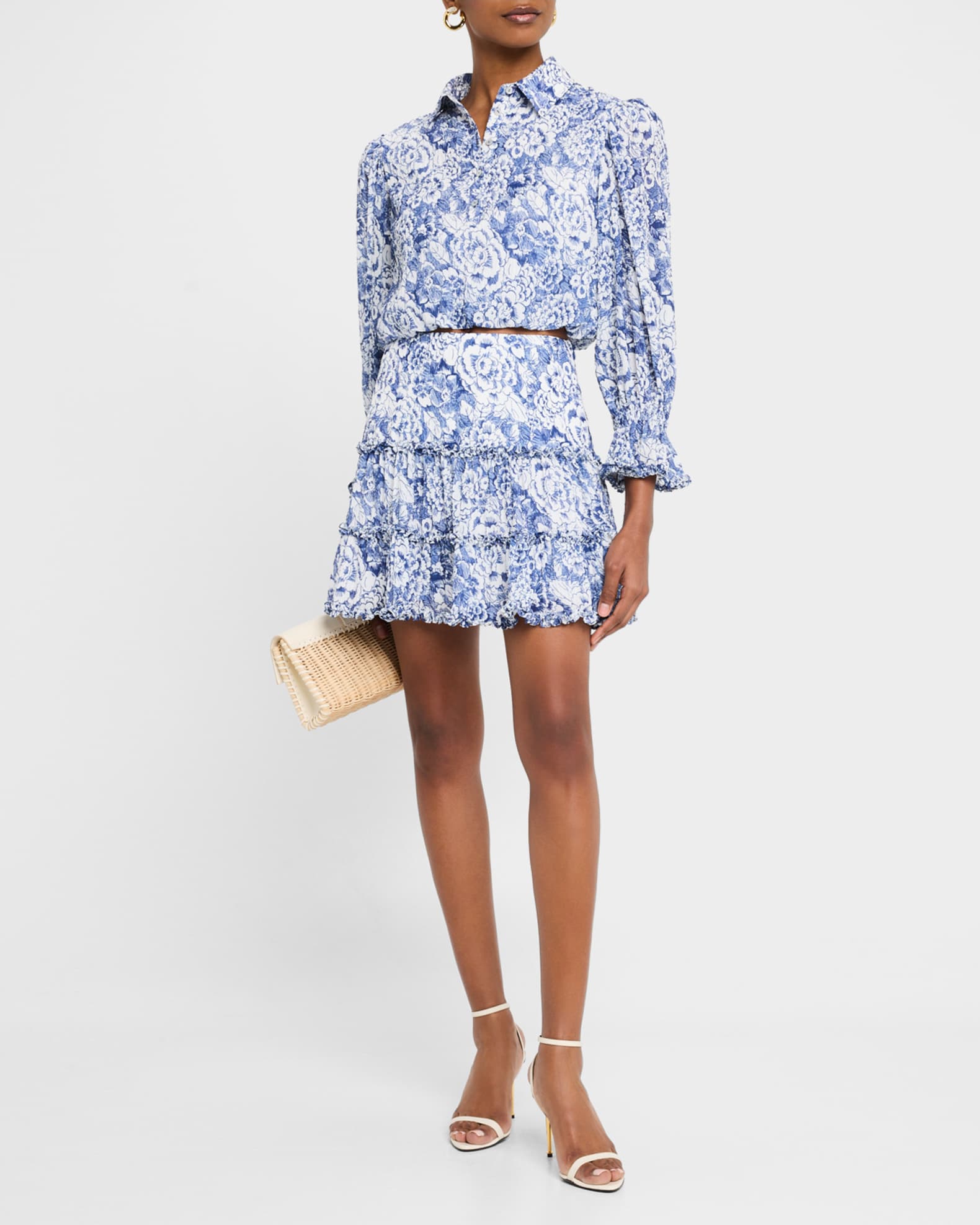 Zendaya Sketchbook Floral Top 1