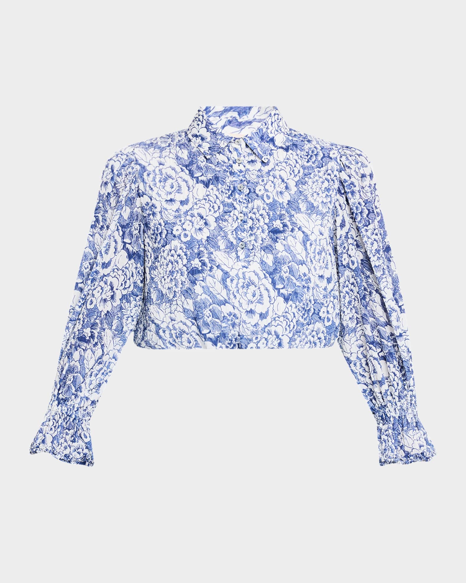Zendaya Sketchbook Floral Top 0