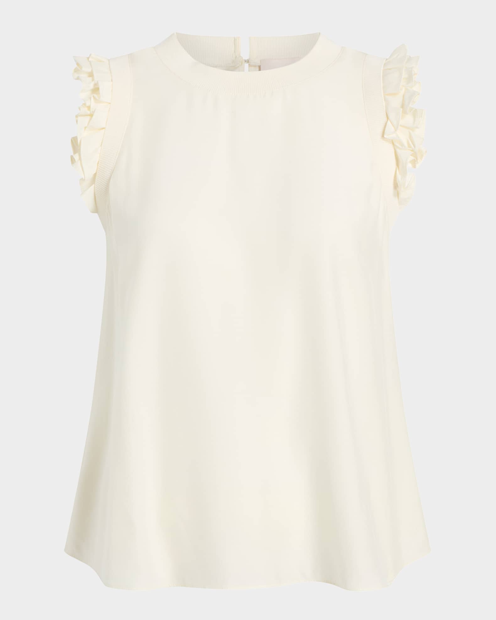 Lenore Woven Ruffle Top 0