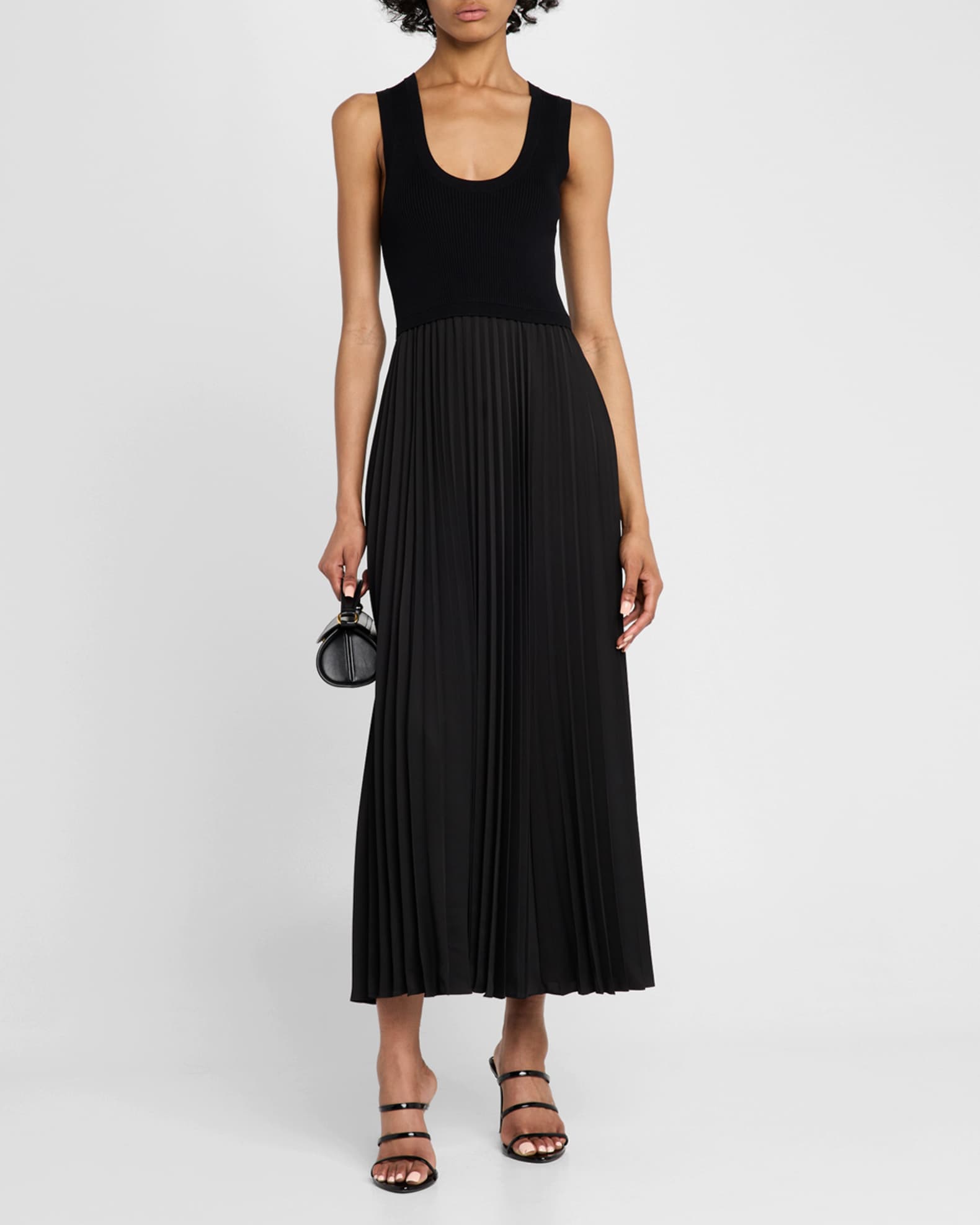 Parma Sleeveless Pleated Maxi Dress 1