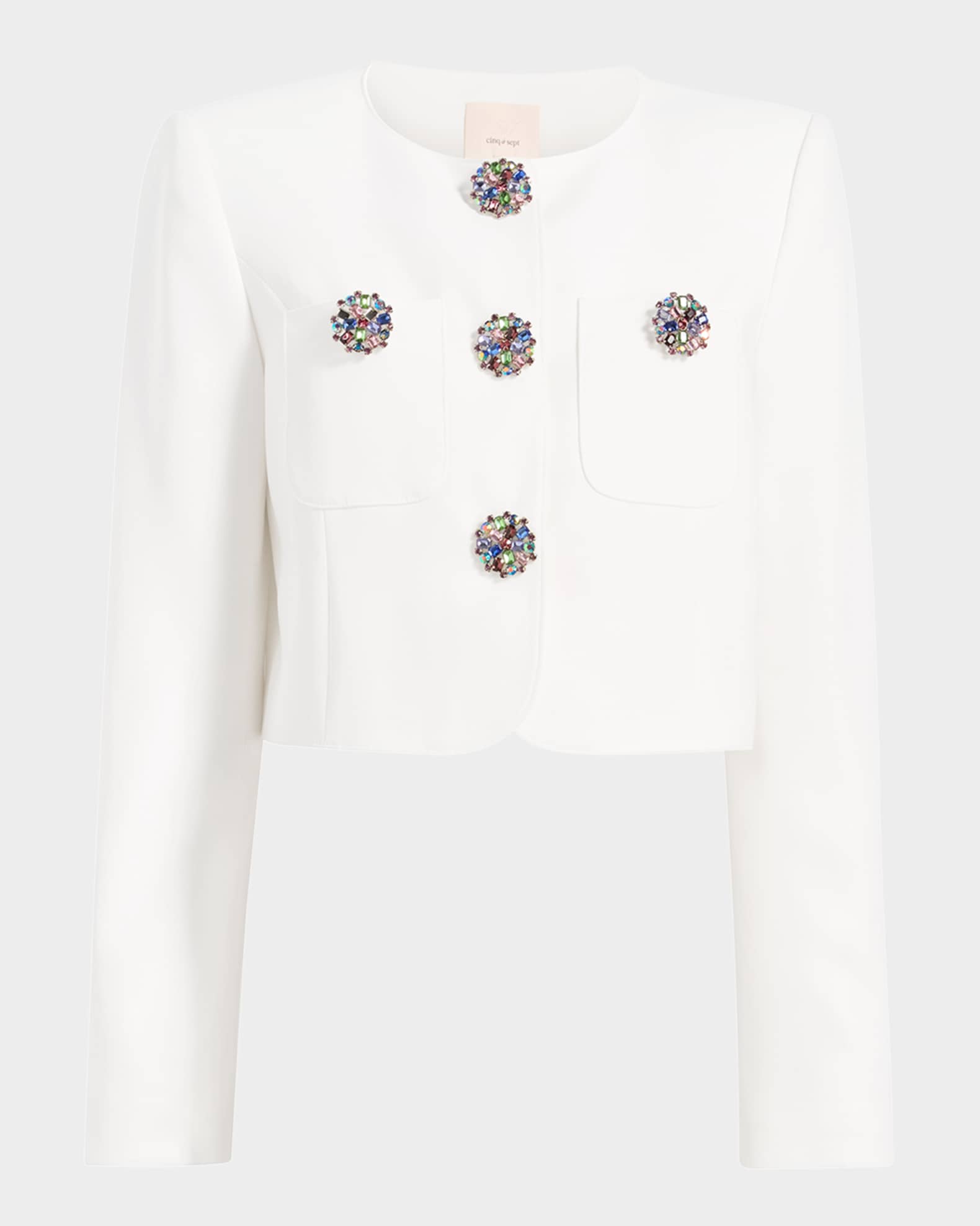 Auden Jeweled Crop Jacket 0