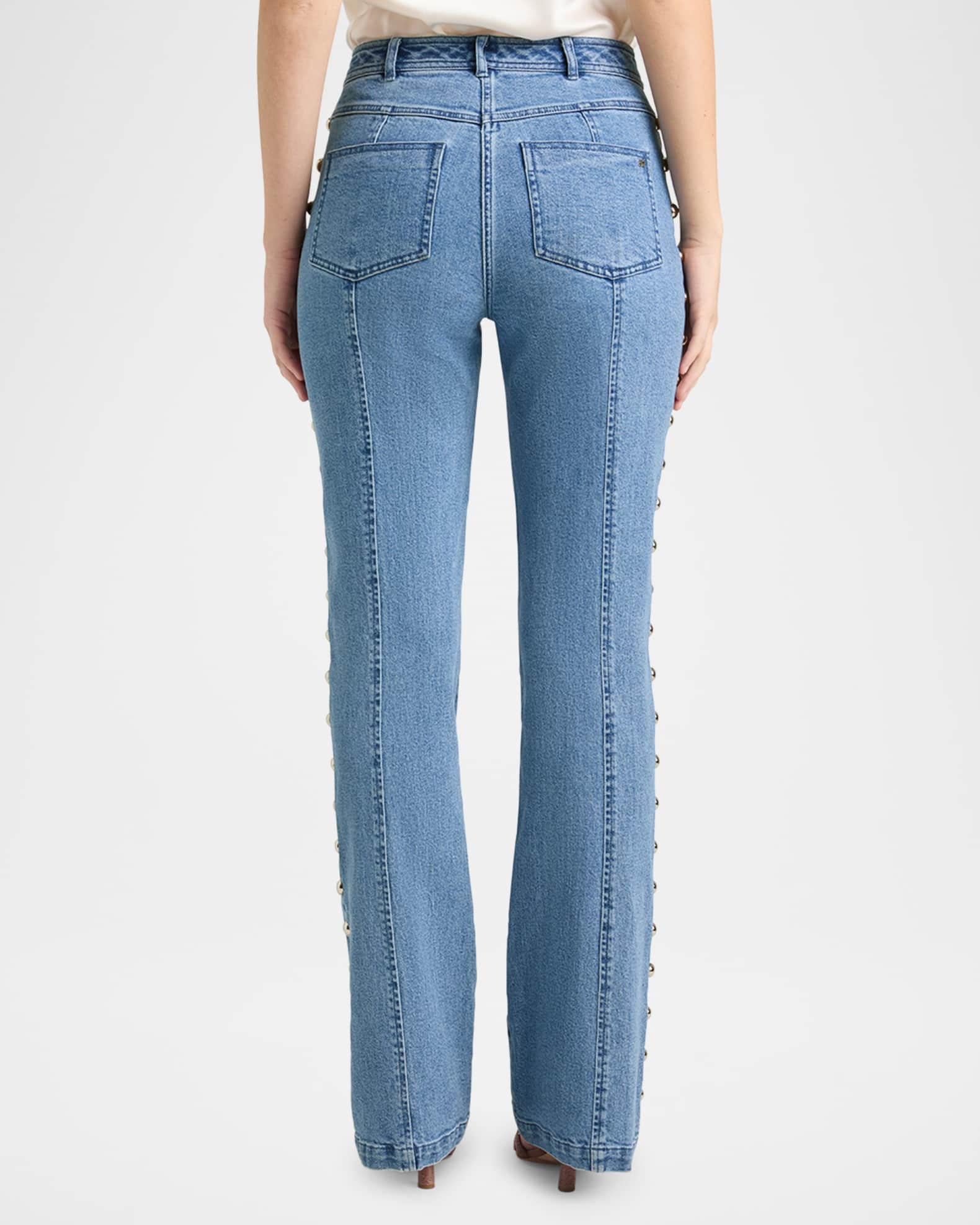 Shailene Studded Flare Jeans 1