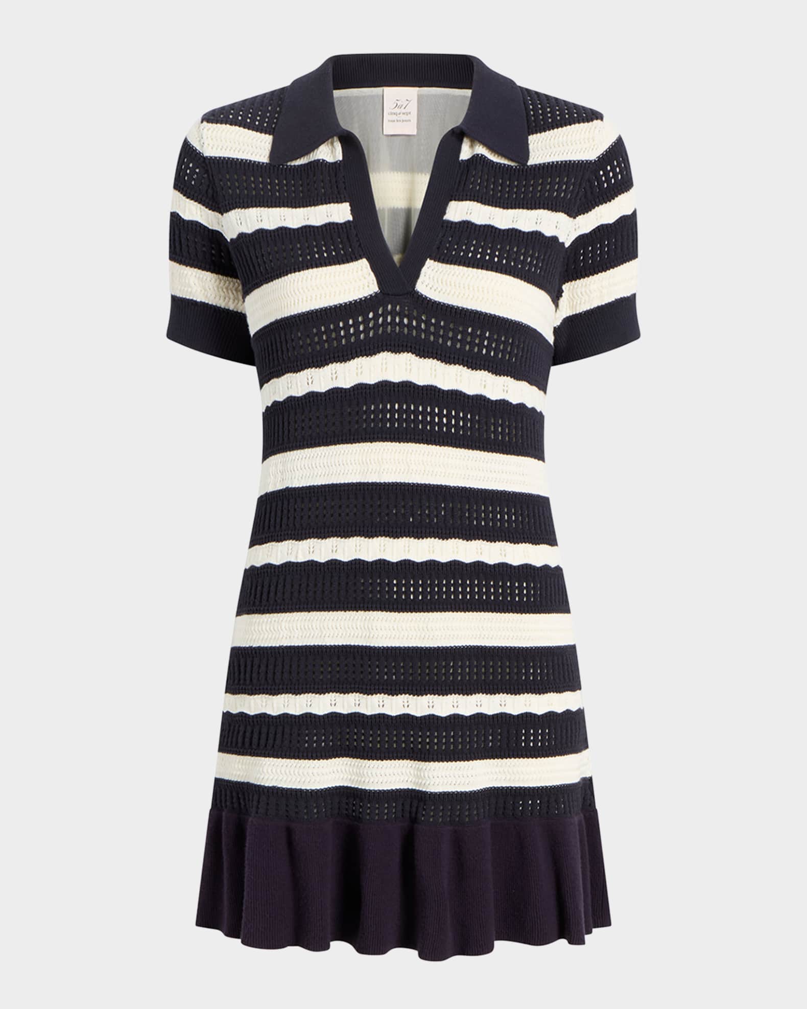 Clementine Knit Polo Dress 0