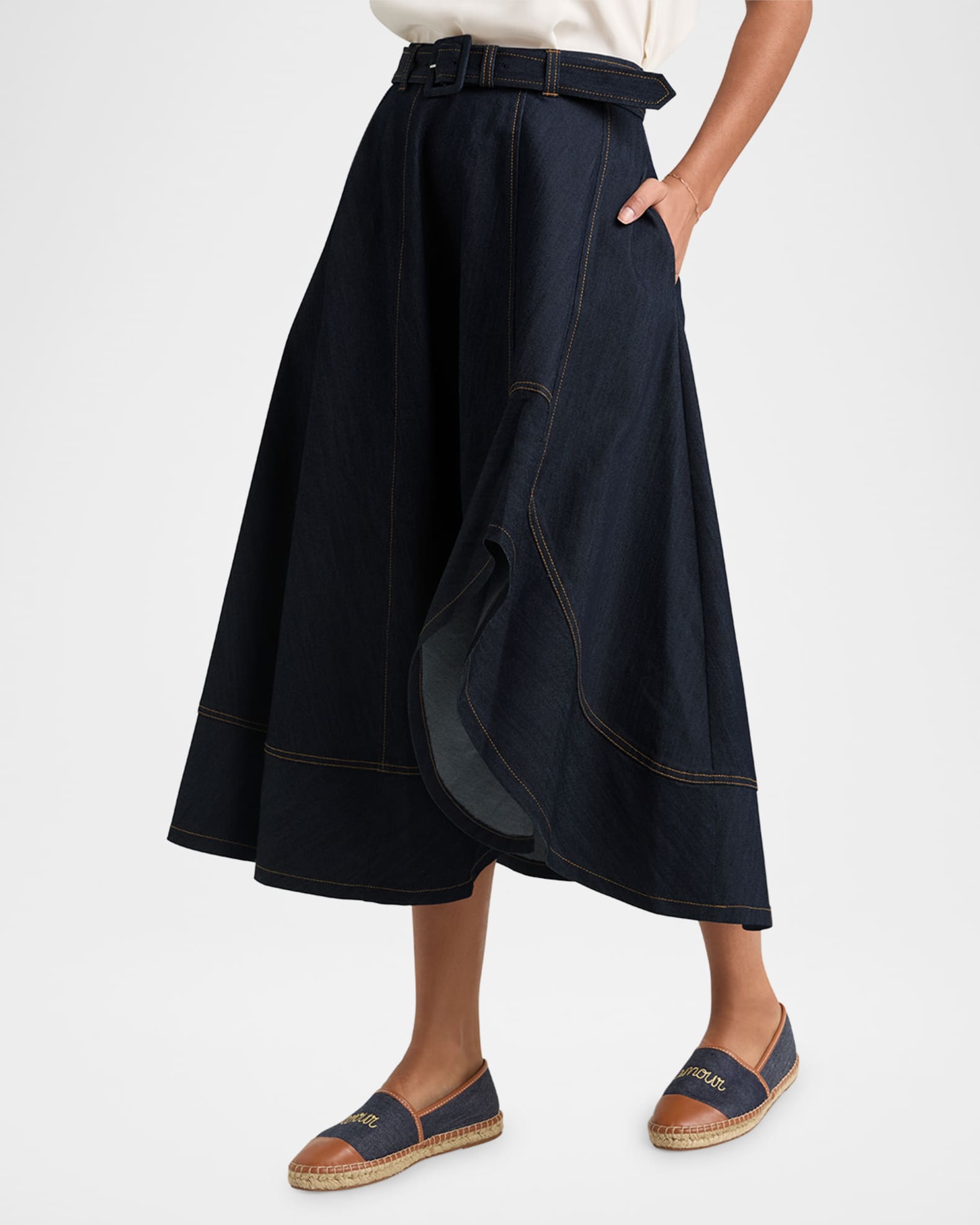 【THE TOE】OlympiaDenim Skirt Olympia Denim Skirt – THE TOÉ