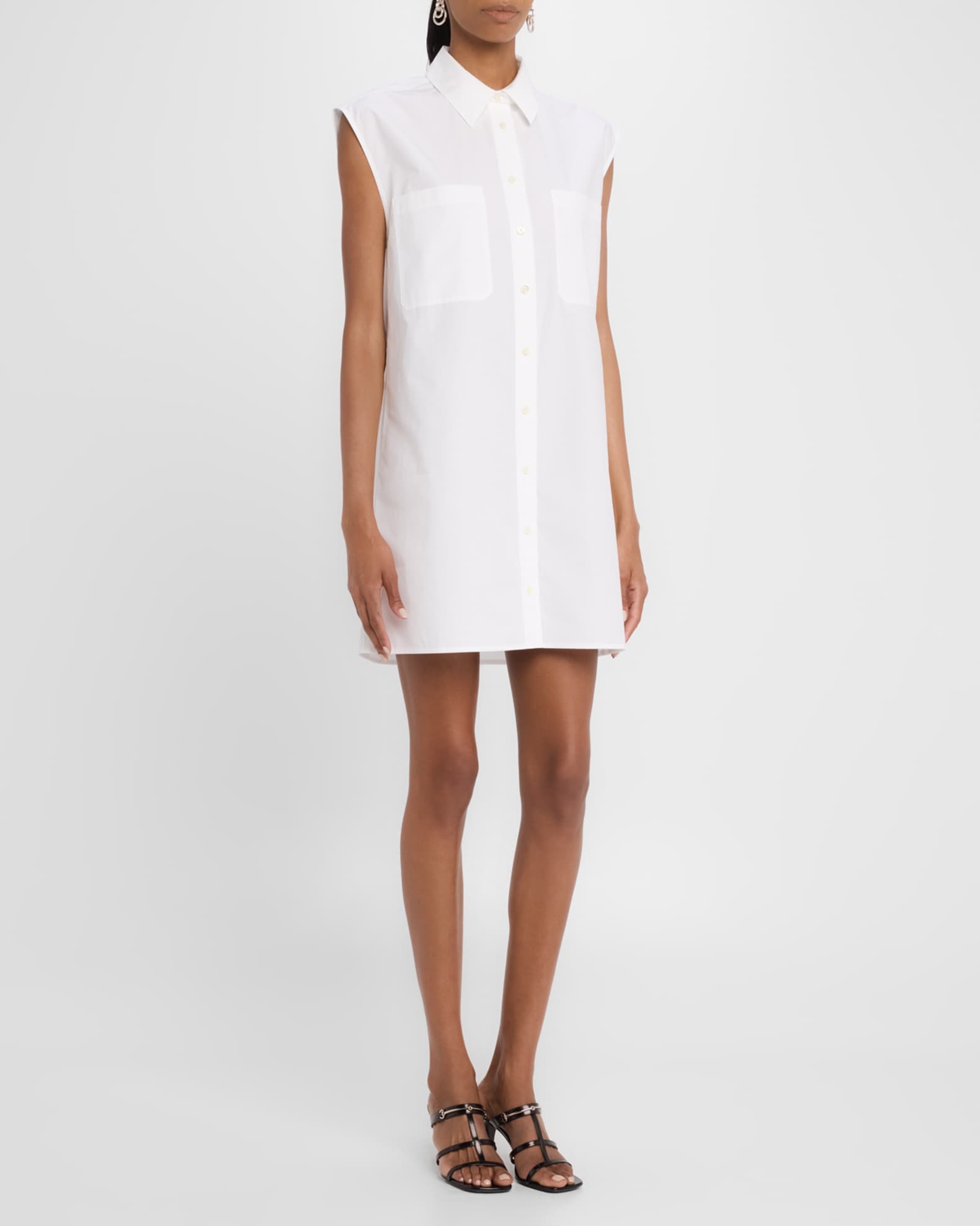 The Sleeveless Shirtdress 1
