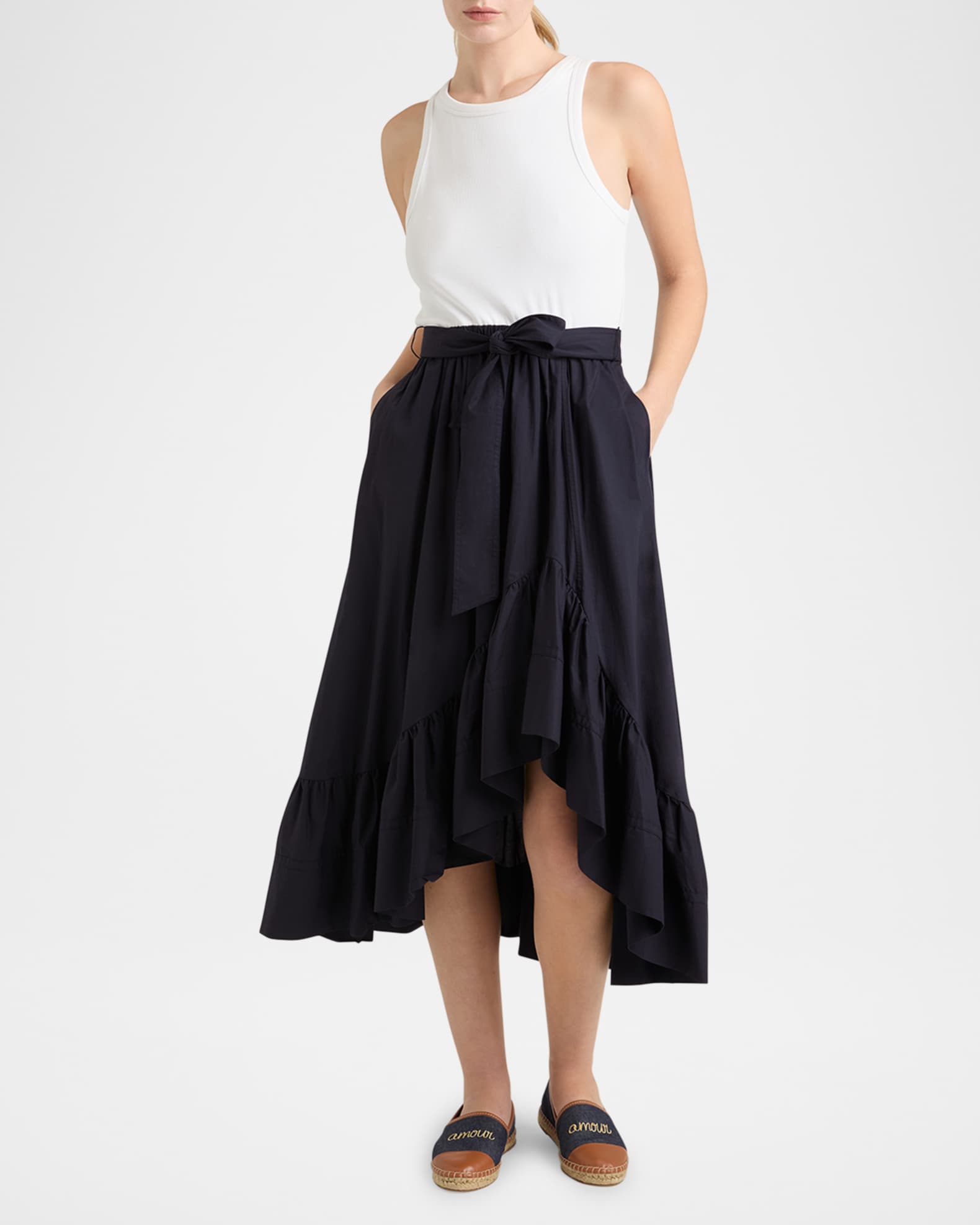 Zayla Two-Tone Midi Dress 1