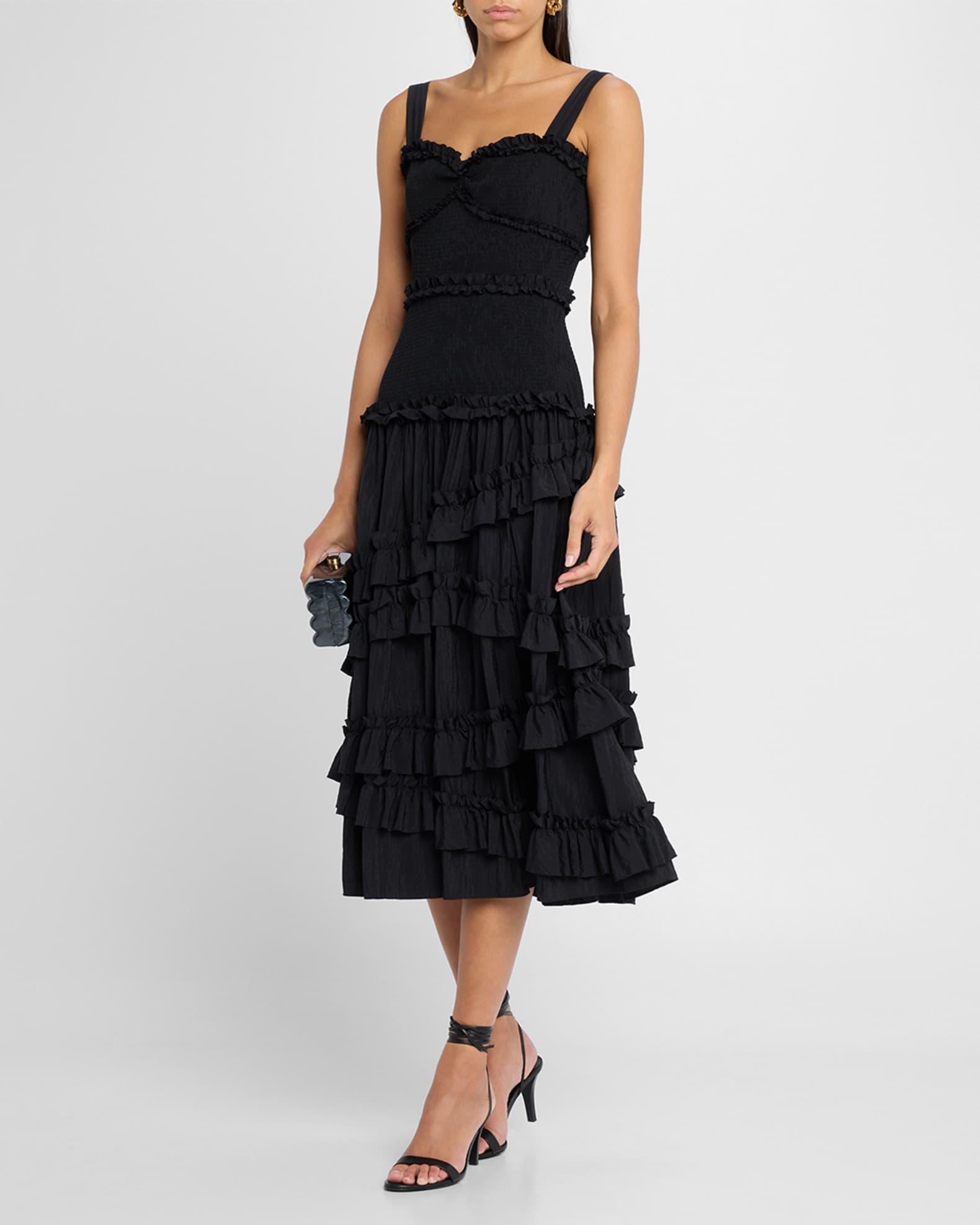 ワンピース LANVIN SLEEVELESS A-LINE MIDI DRESS 23390130_53500080_1000.jpg