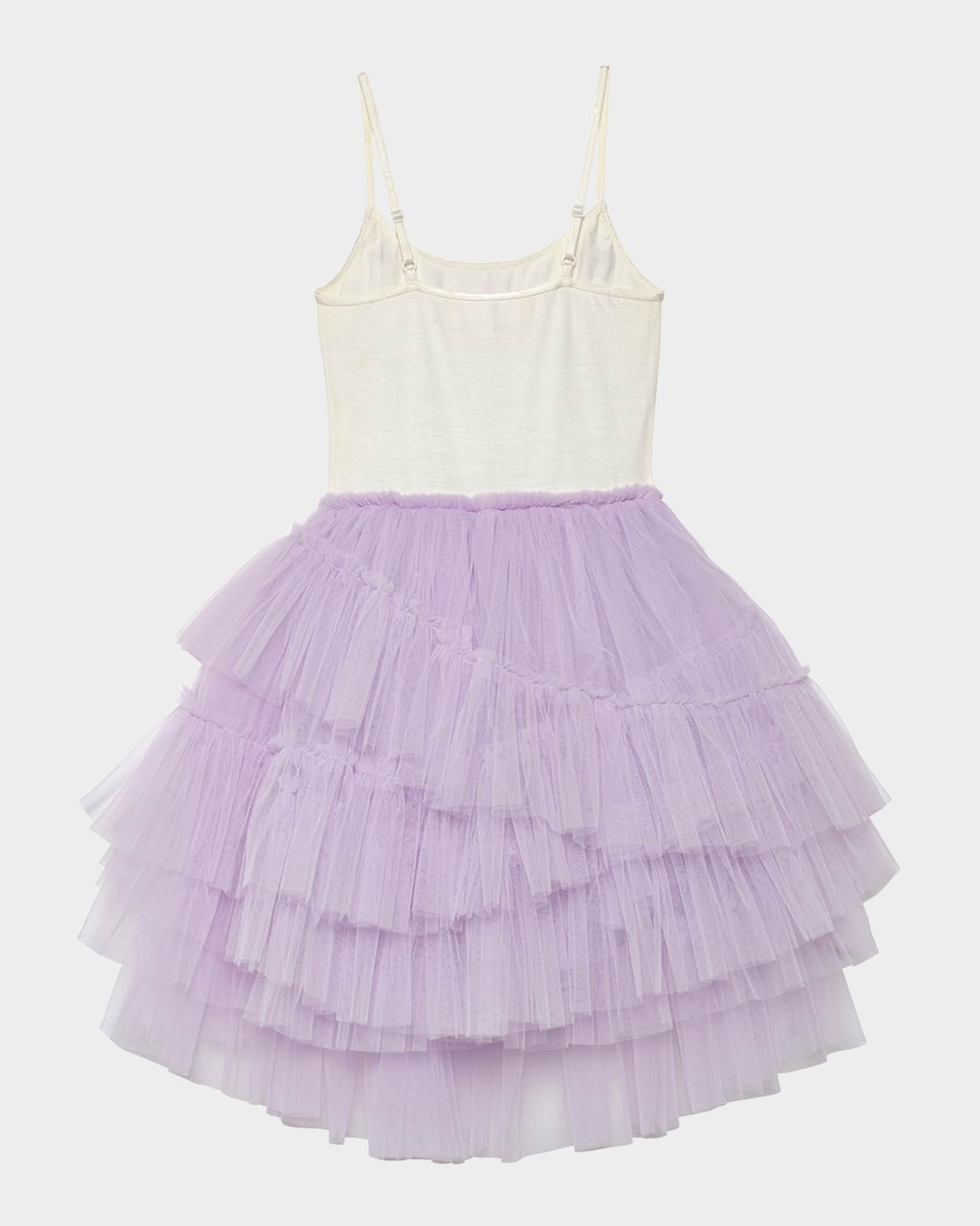 Girl's Lavender Lounge Tutu Dress, Size 2-11 1