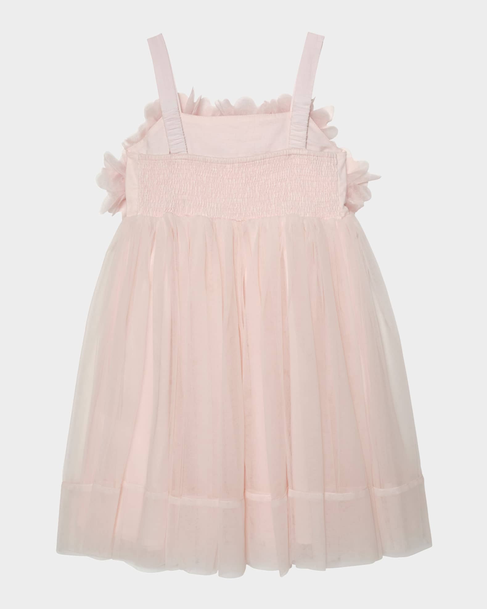 Girl's Bebe Peony Tulle Dress, Size 3T-11 1