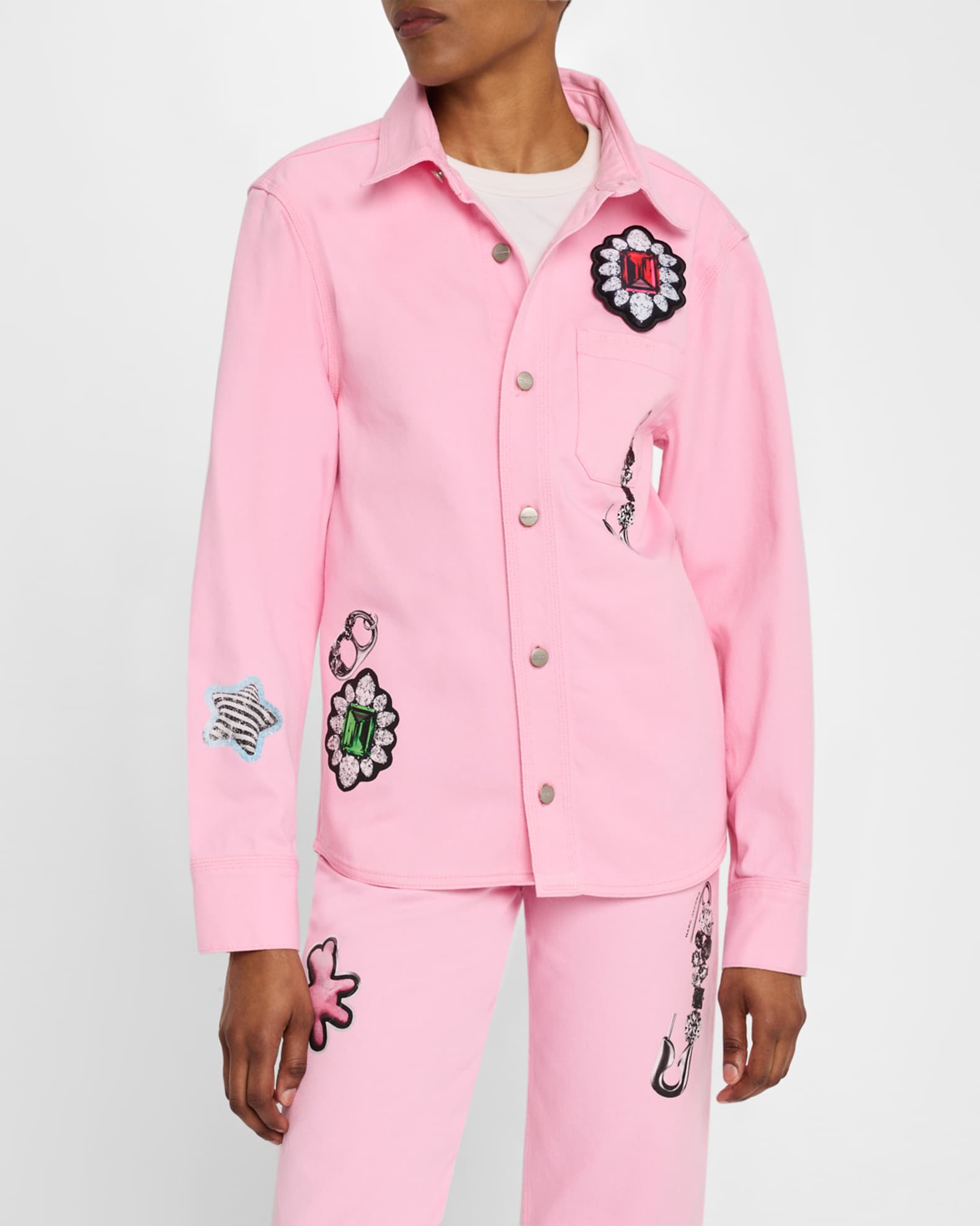 Marc Jacobs★Runway Charm Straight Jean Marc Jacobs Runway Charm Straight-Leg Jeans | Neiman Marcus