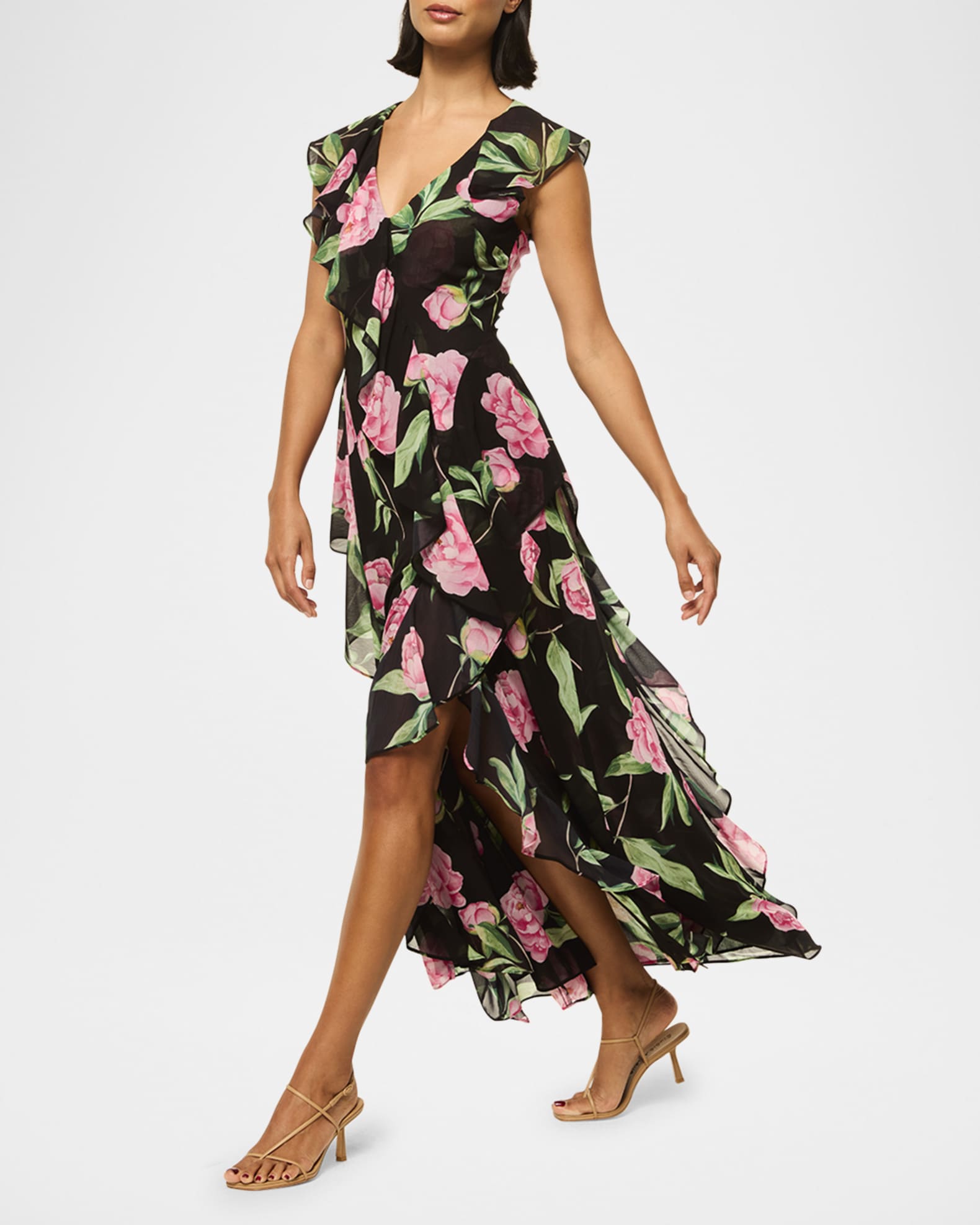 Lilith maxi dress - cinthia pink