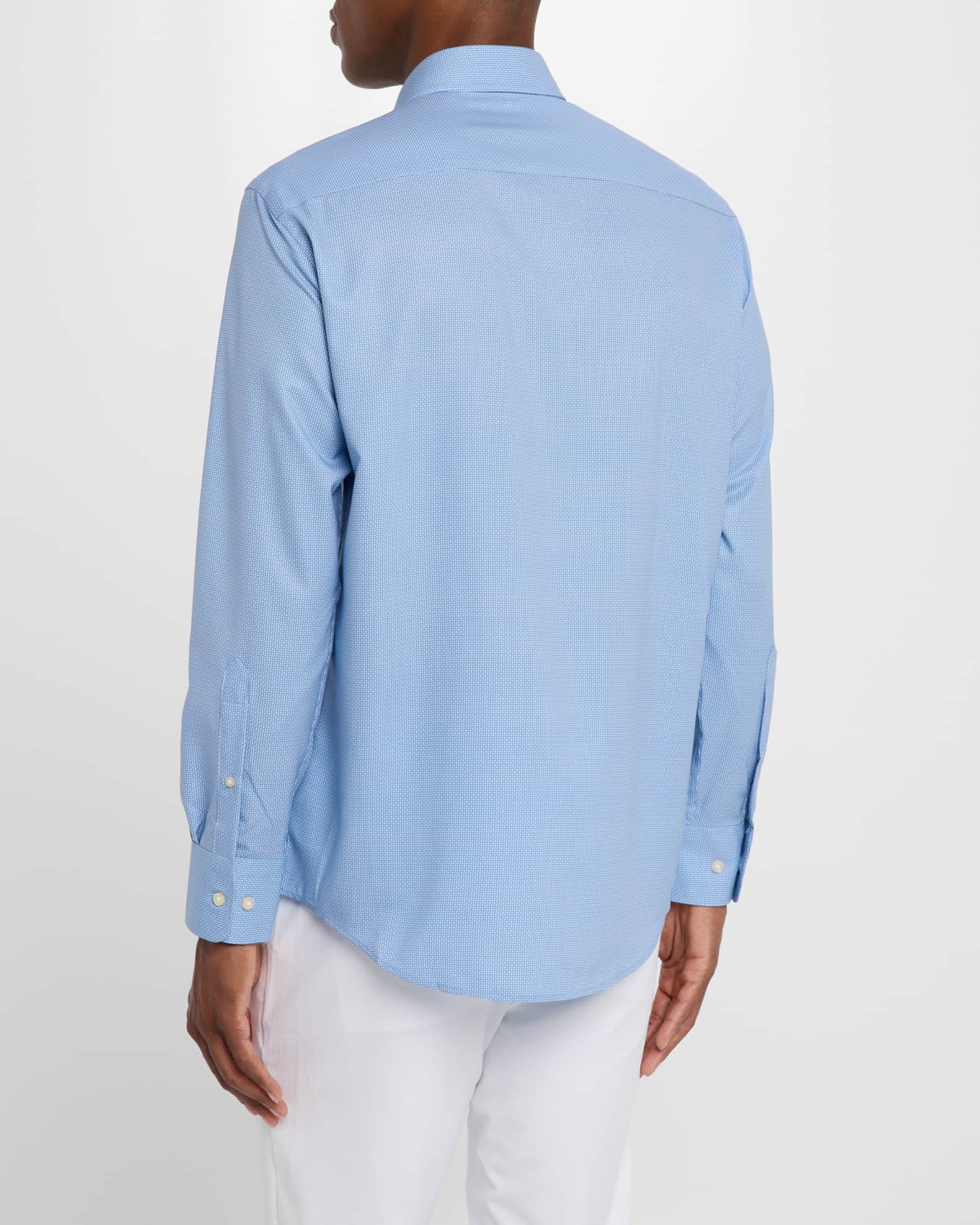 Men's Triad Performance Poplin Sport Shirt - Thumbnail 2
