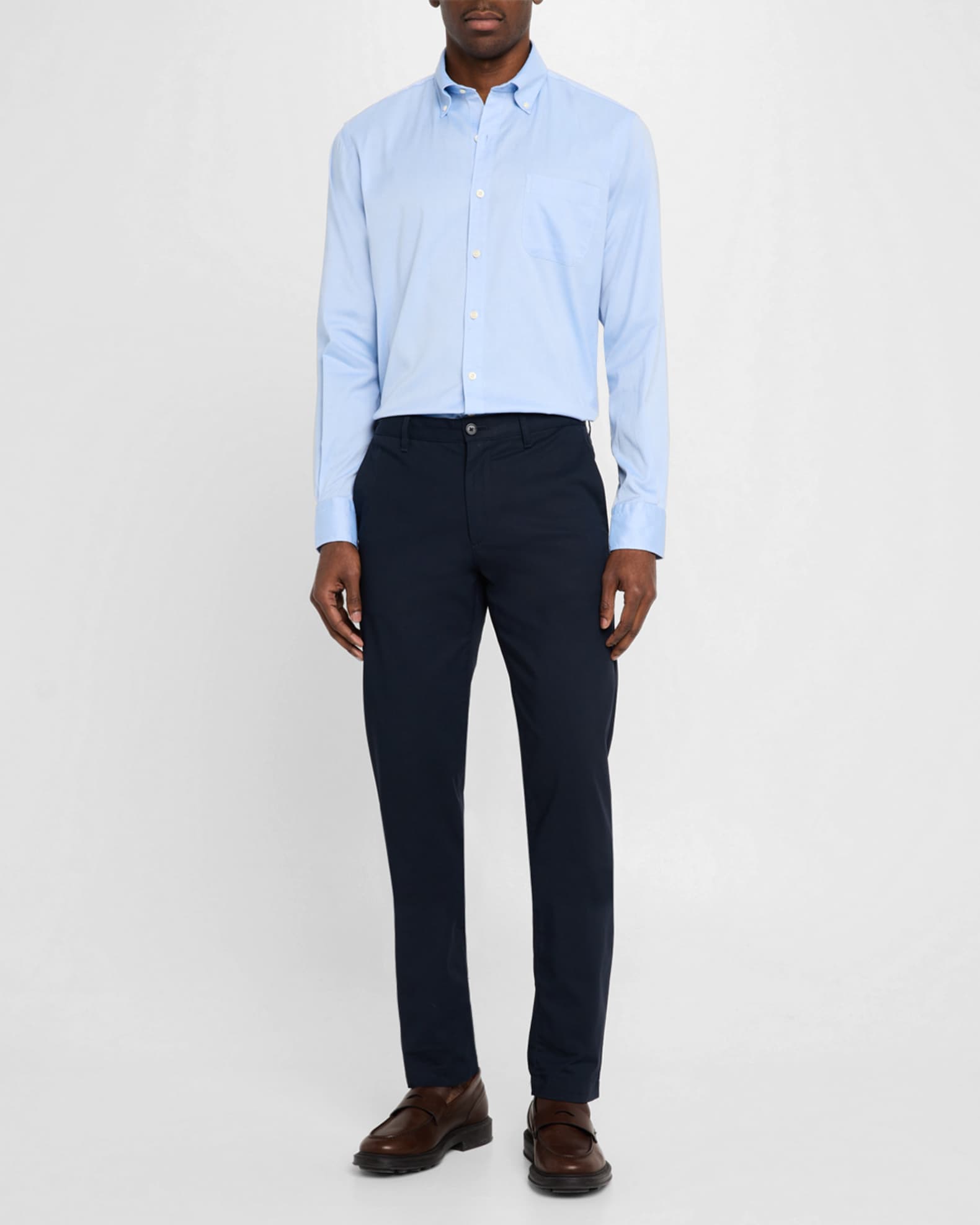 Men's Campbell Cotton Stretch Sport Shirt - Thumbnail 2