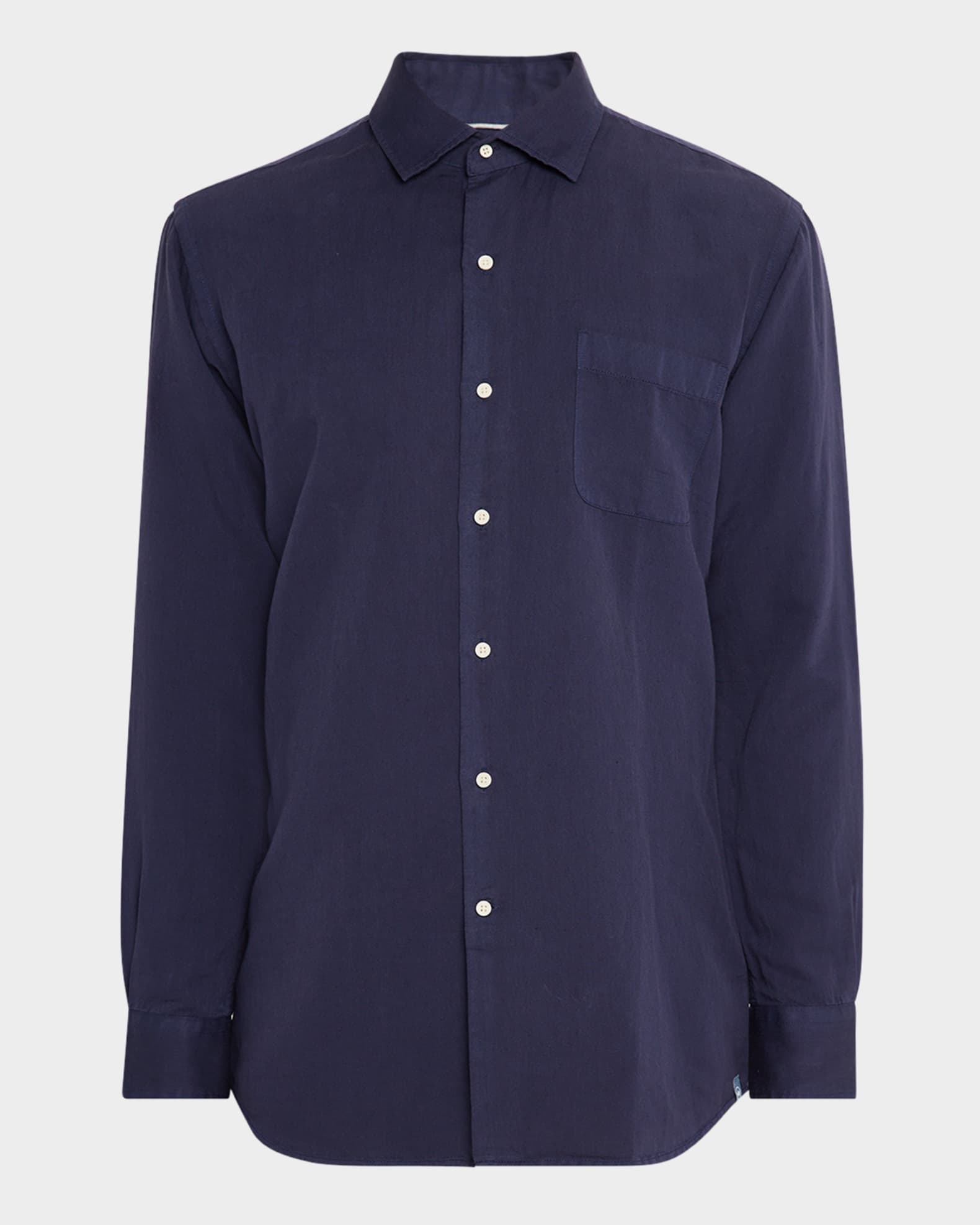 Men's Canal Linen and Cotton Sport Shirt