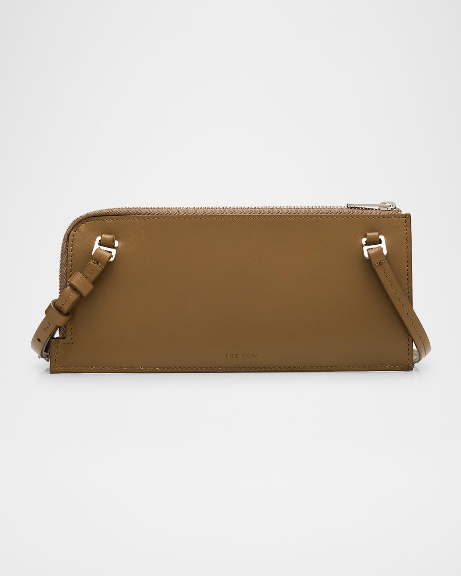 THE ROW Long Wallet in Smooth Box Calf Leather | Neiman Marcus