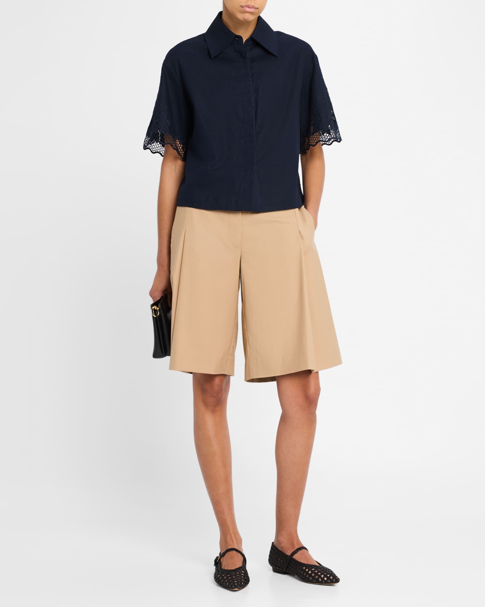 Leon Long Twill Shorts 1