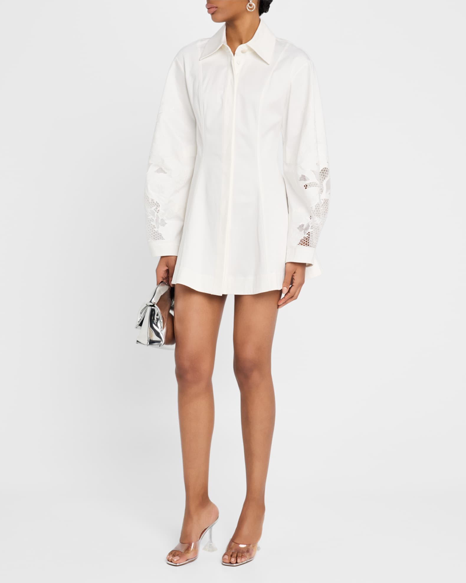 CLEA Indra Mini Shirtdress | Neiman Marcus