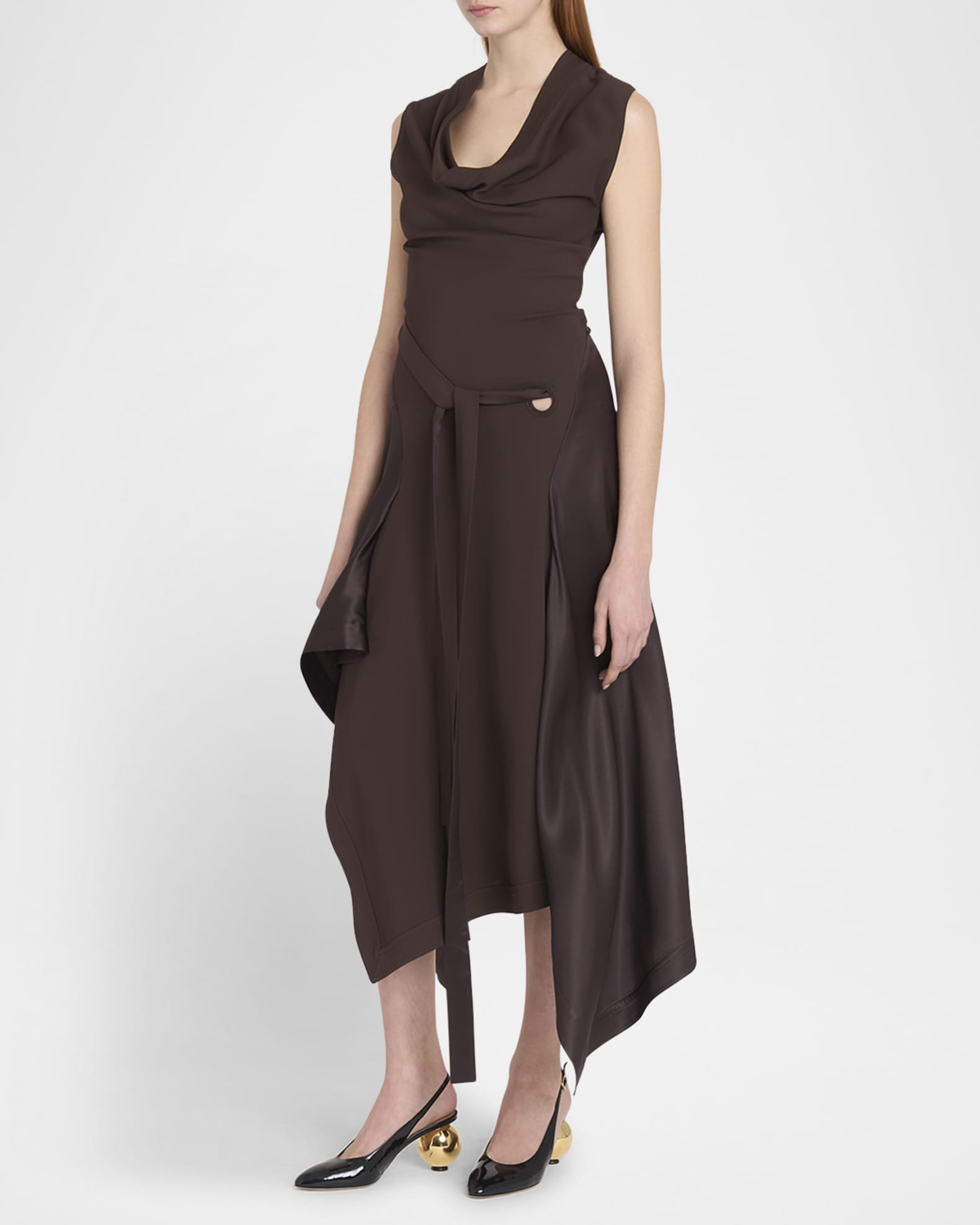 asymmetrical handkerchief dress Lilah Asymmetrical Dress main image 1