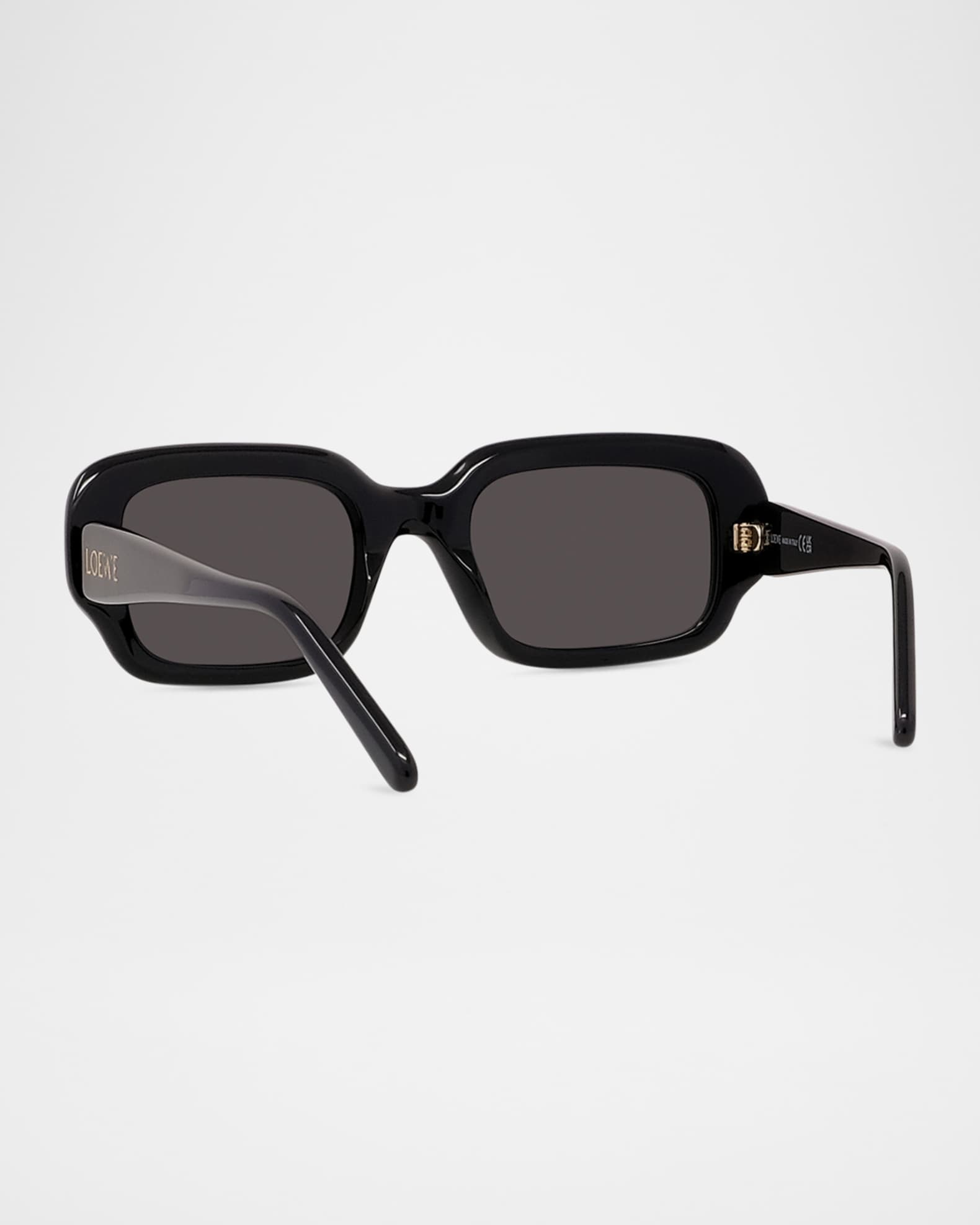 Men's LW40158IM Acetate Rectangle Sunglasses 1
