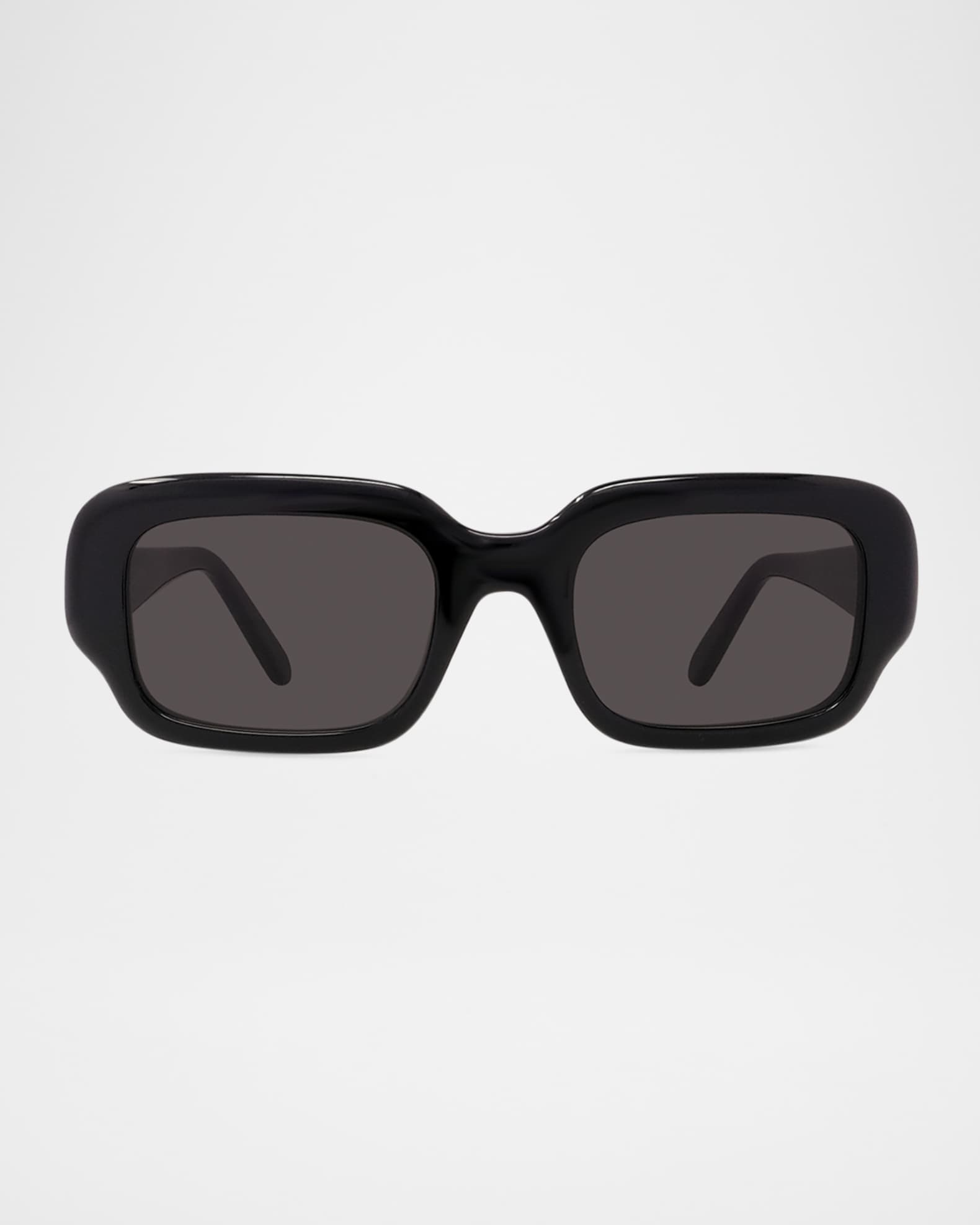 Men's LW40158IM Acetate Rectangle Sunglasses 0