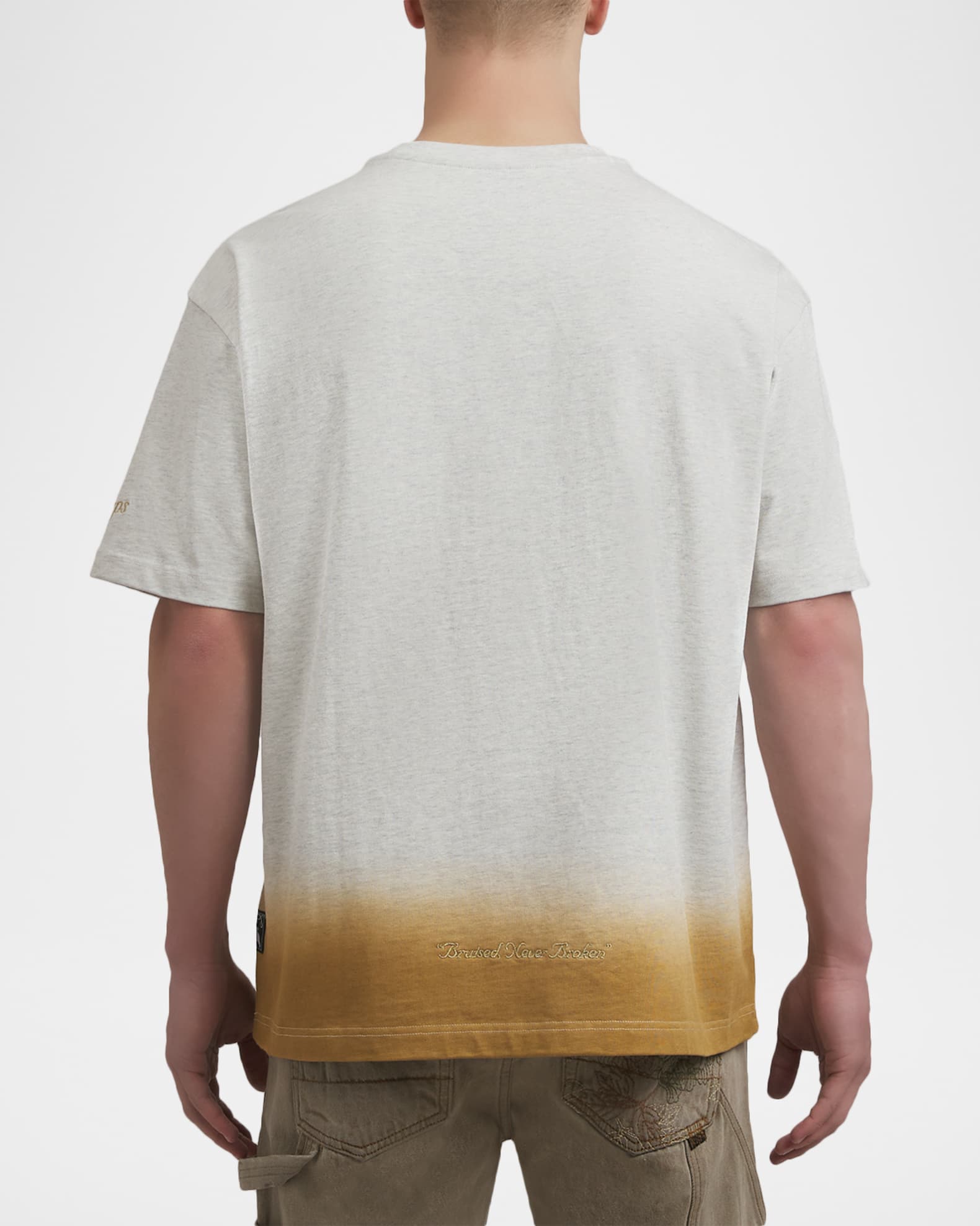 Men's Ishigari Embroidered T-Shirt - Thumbnail 2