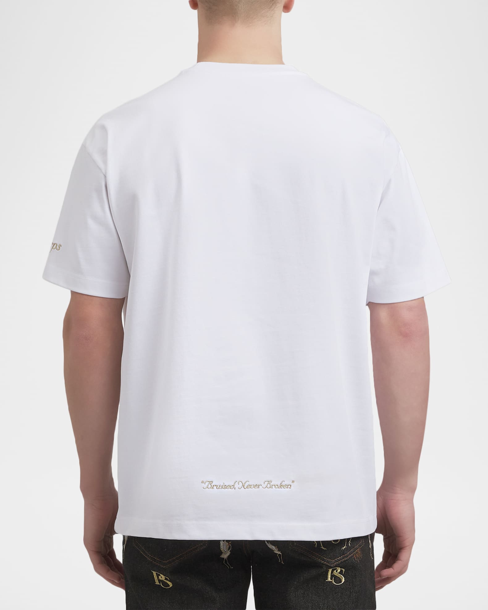 Men's Fukue Embroidered Graphic T-Shirt - Thumbnail 2