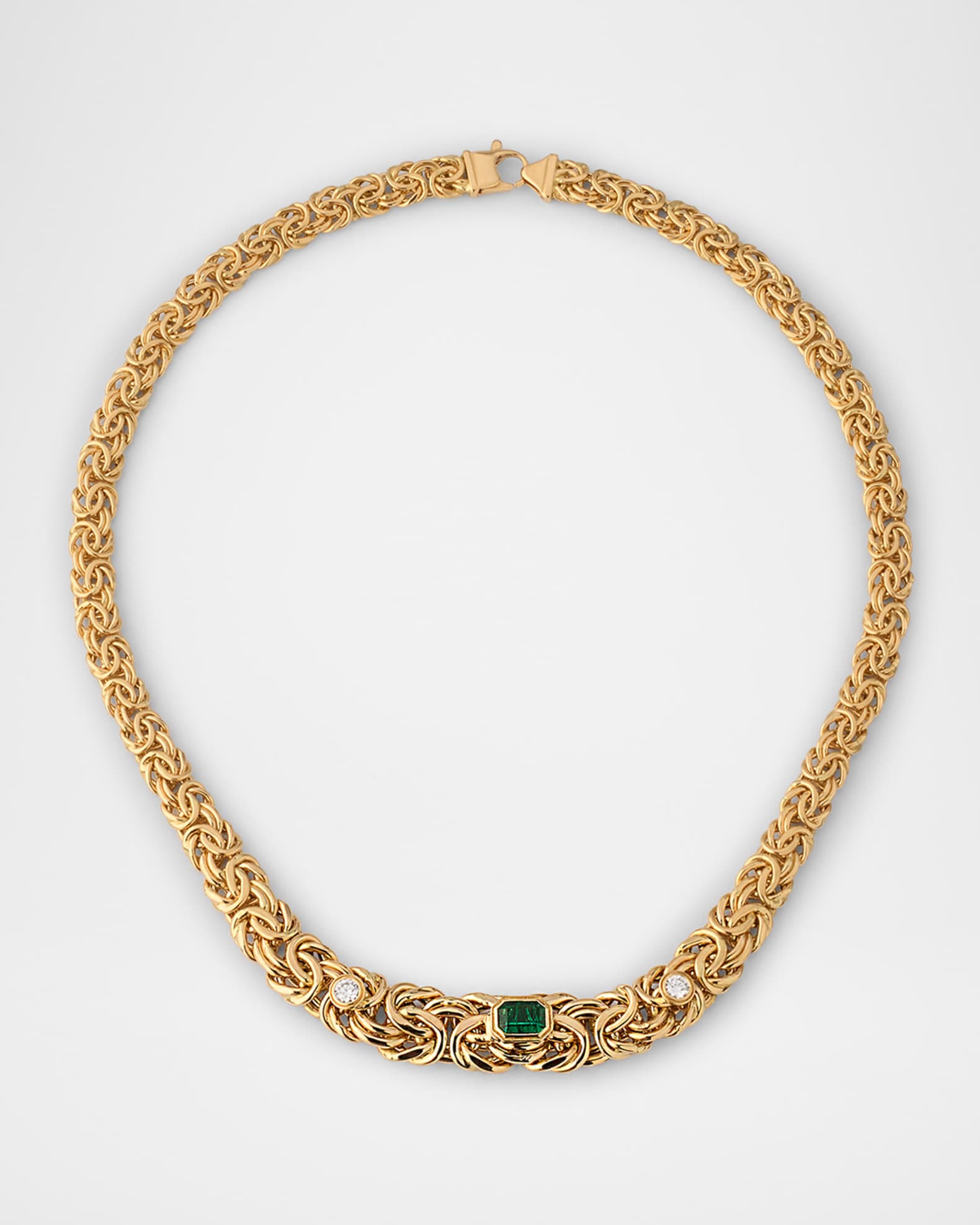 Empress Emerald and Diamond Necklace 0