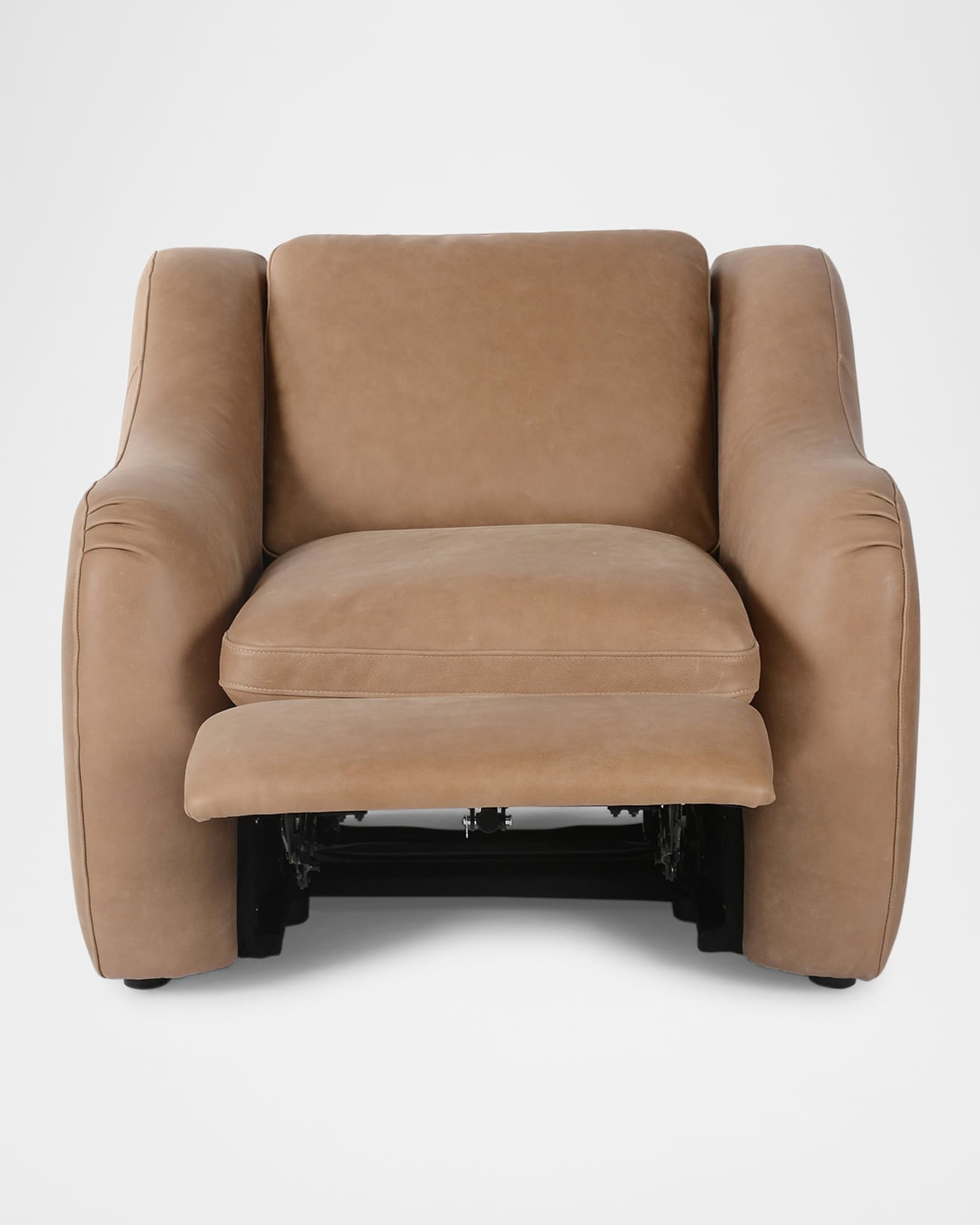 Crawford Leather Power Recliner 1