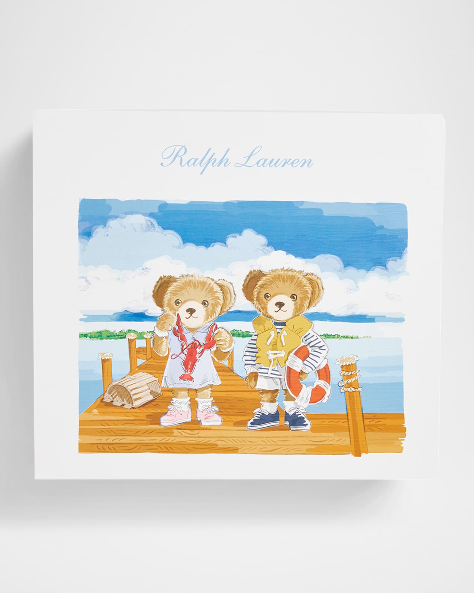 Girl's New England-Inspired 5-Piece Gift Box, Size Newborn-9M 1