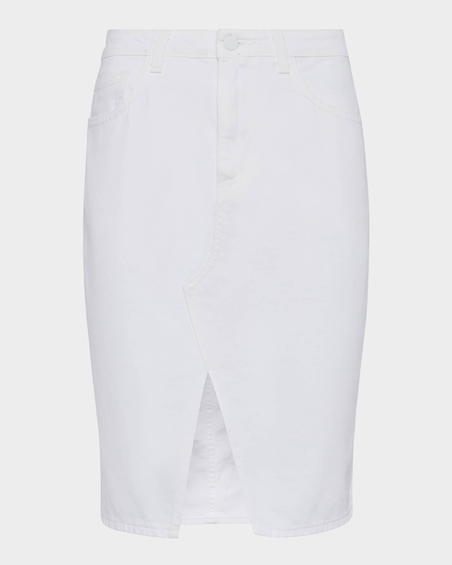 Tylee Knee-Length Denim Skirt 0