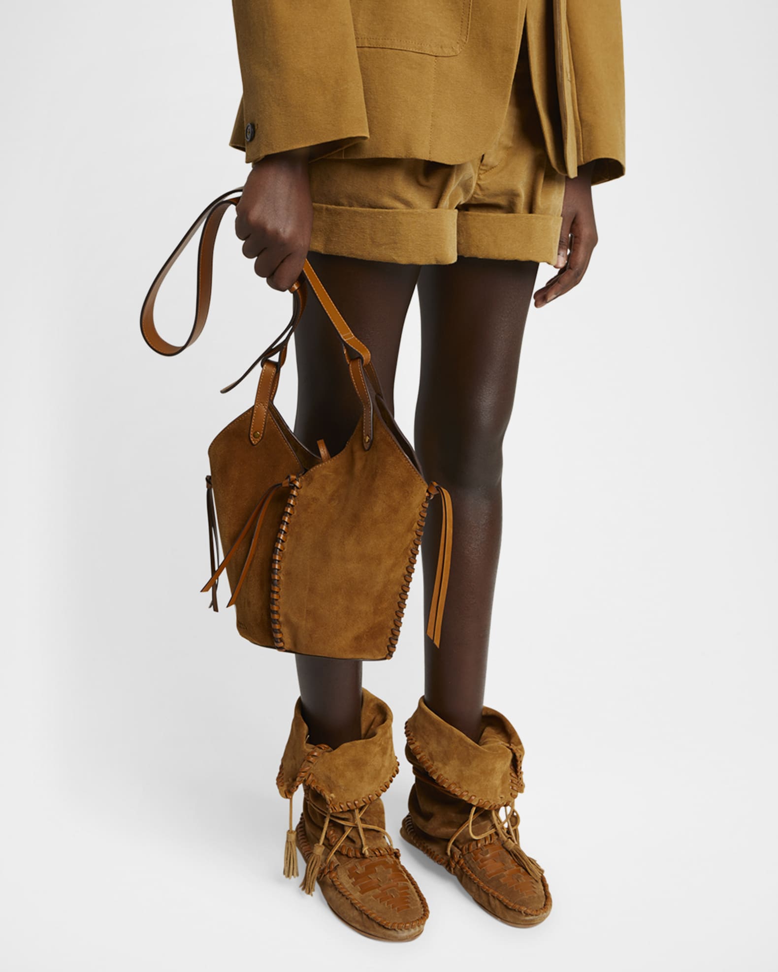 Tampa Mini Suede Shoulder Bag 1